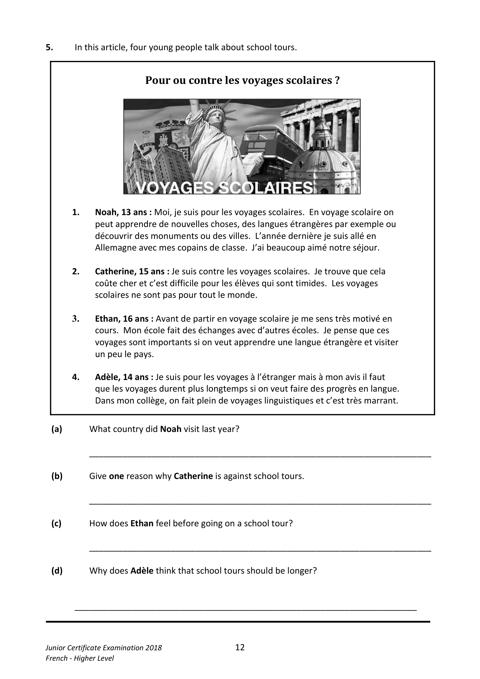 2018 Q5 question