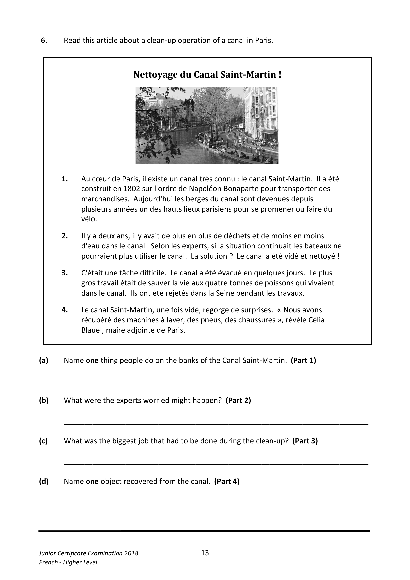 2018 Q6 question