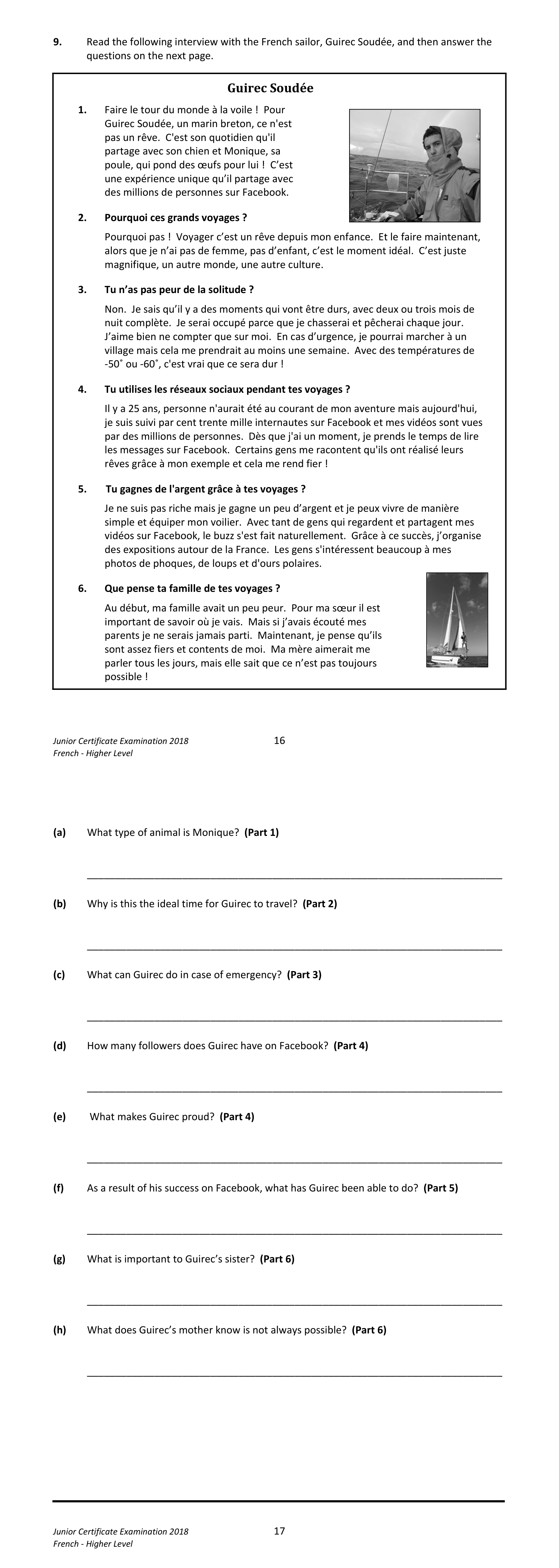 2018 Q9 question