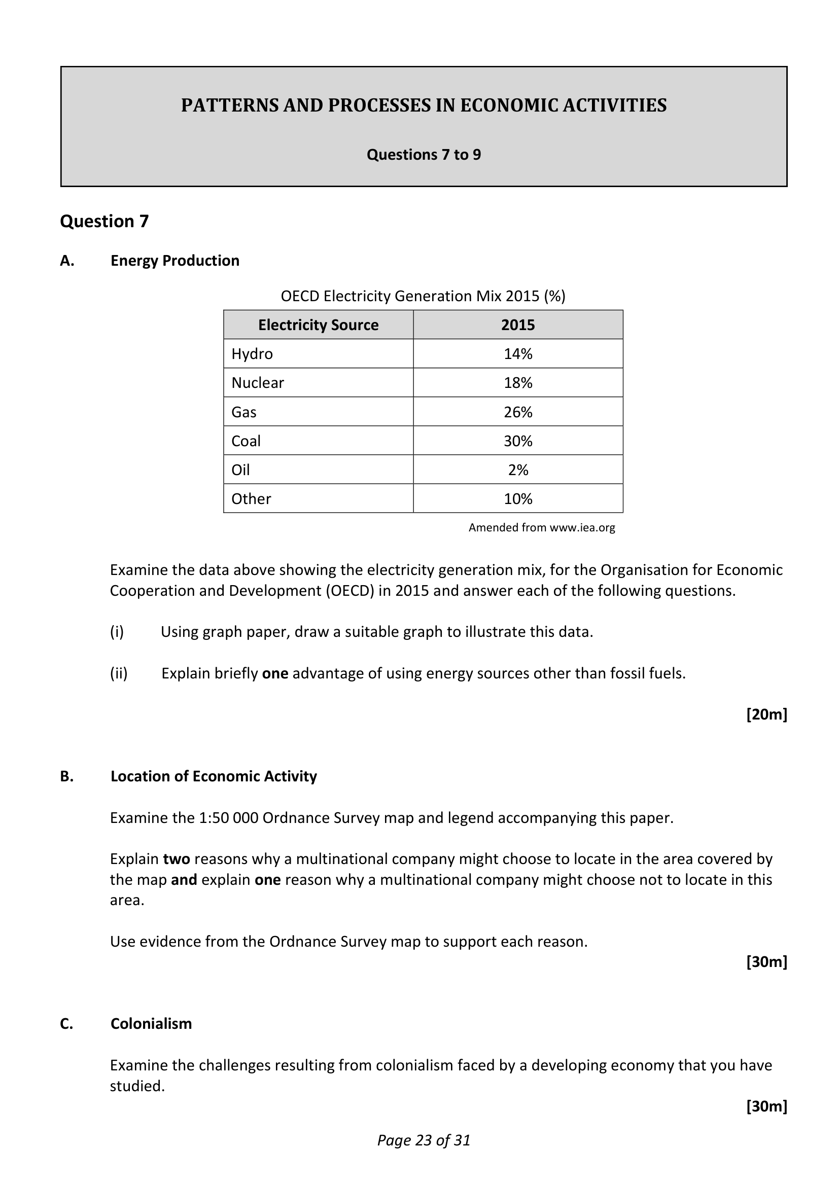 2017 Q7 question
