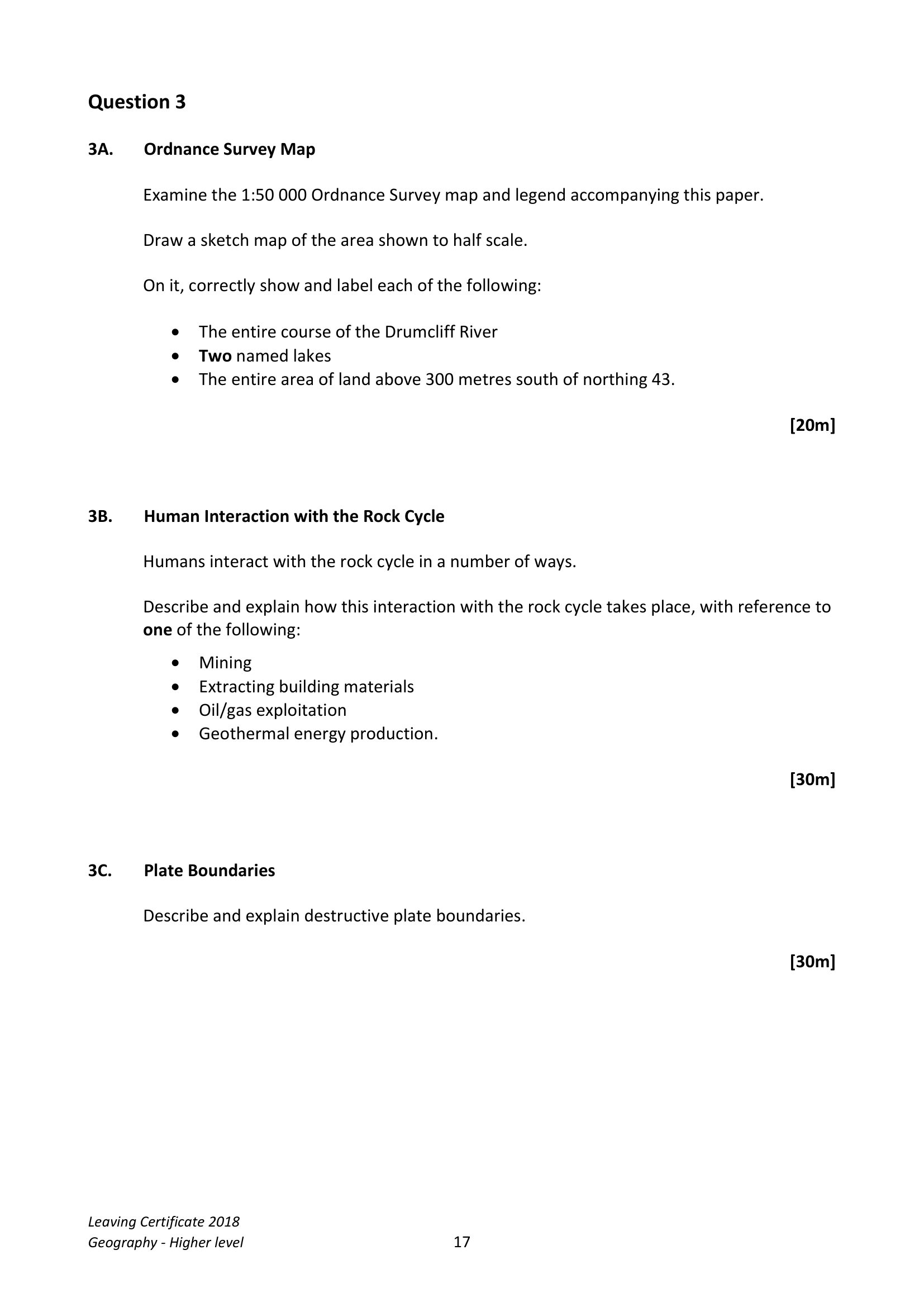 2018 Q3 question