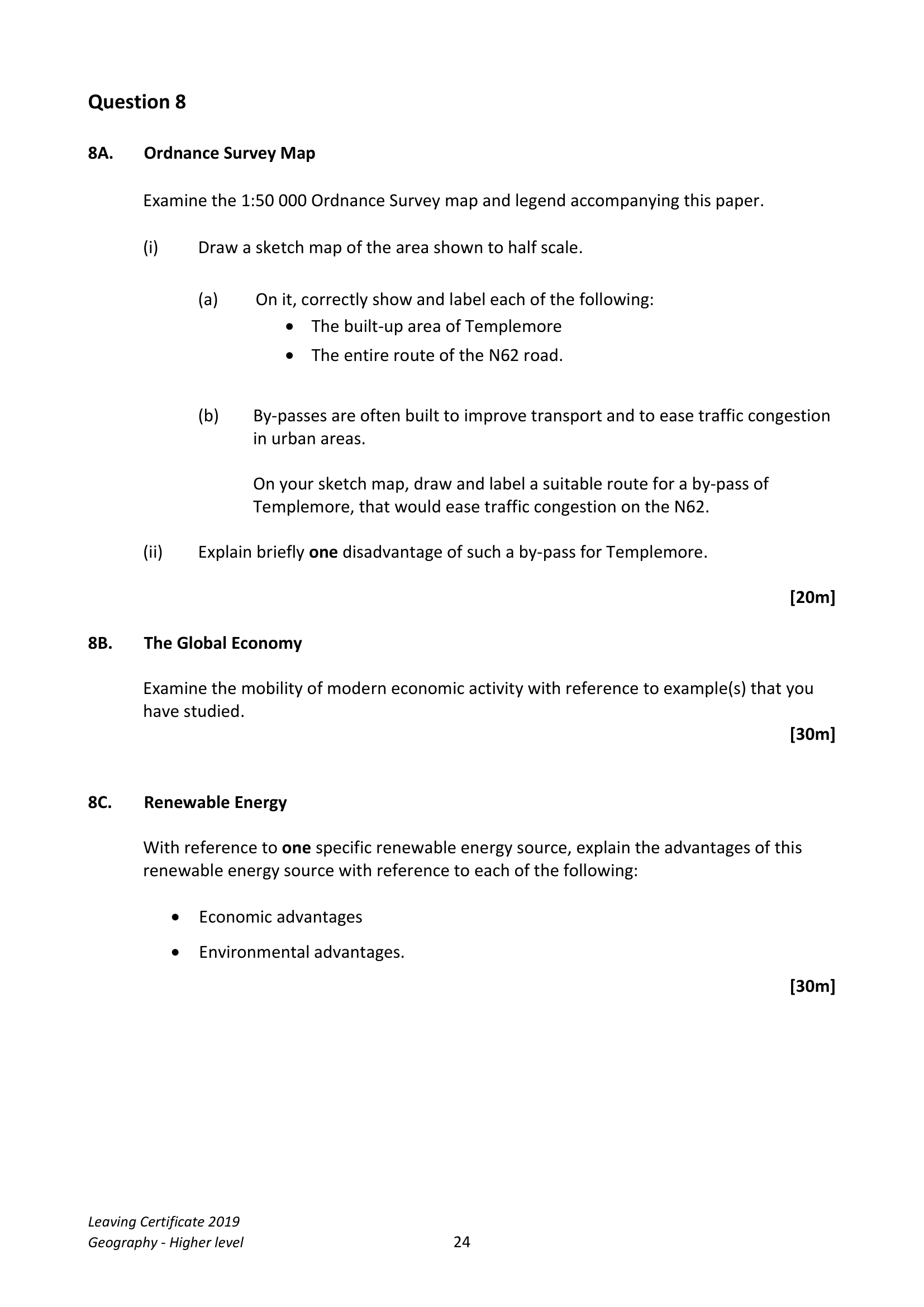 2019 Q8 question