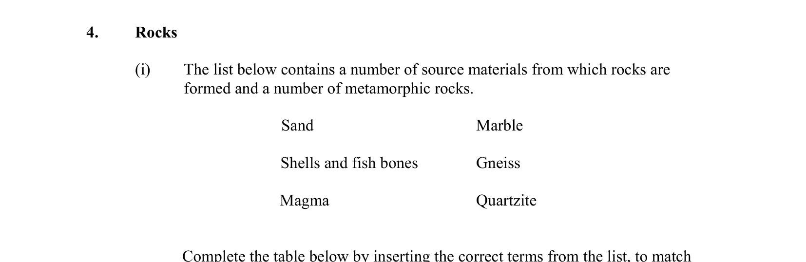 2016 Q4 question