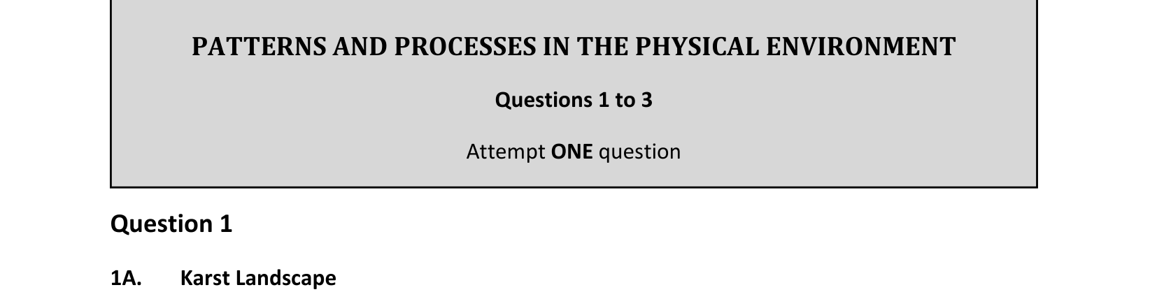 2018 Q1 question