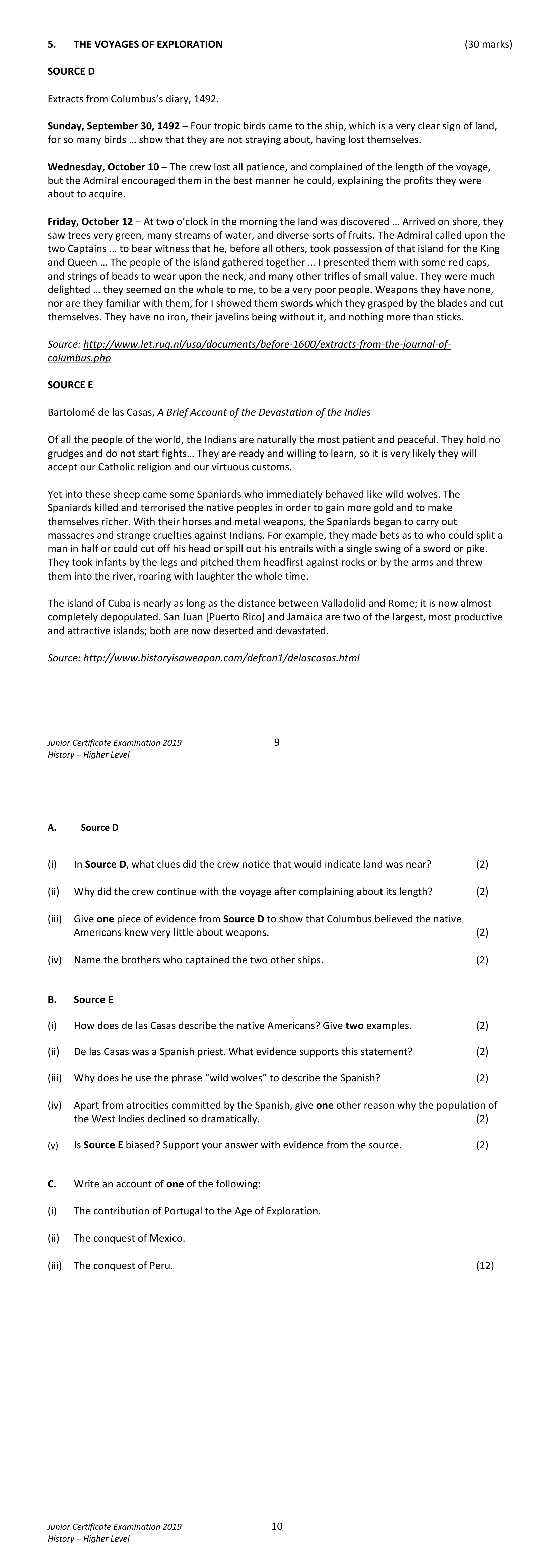 2019 Q5 question