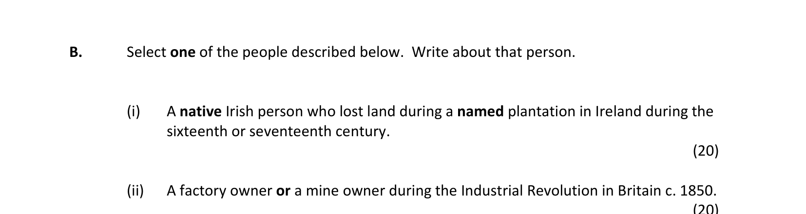 2019 Q4 question