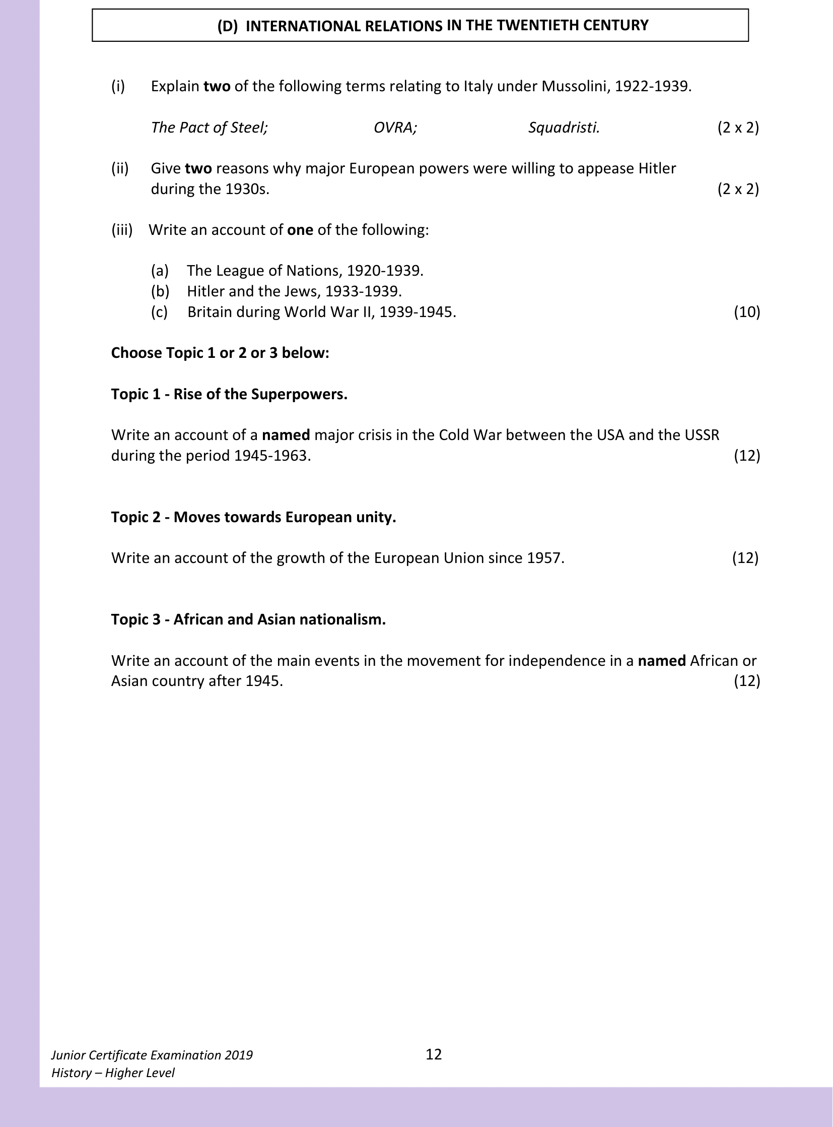 2019 Q6 question