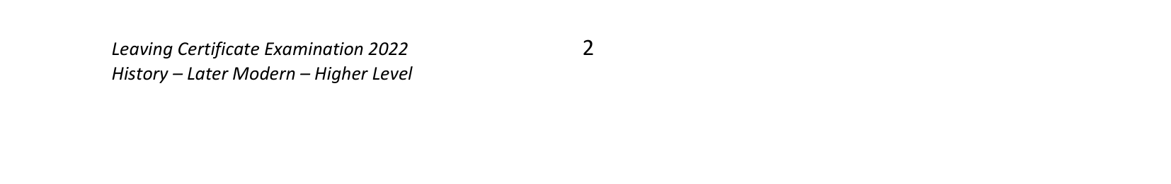 2022 Q4 question
