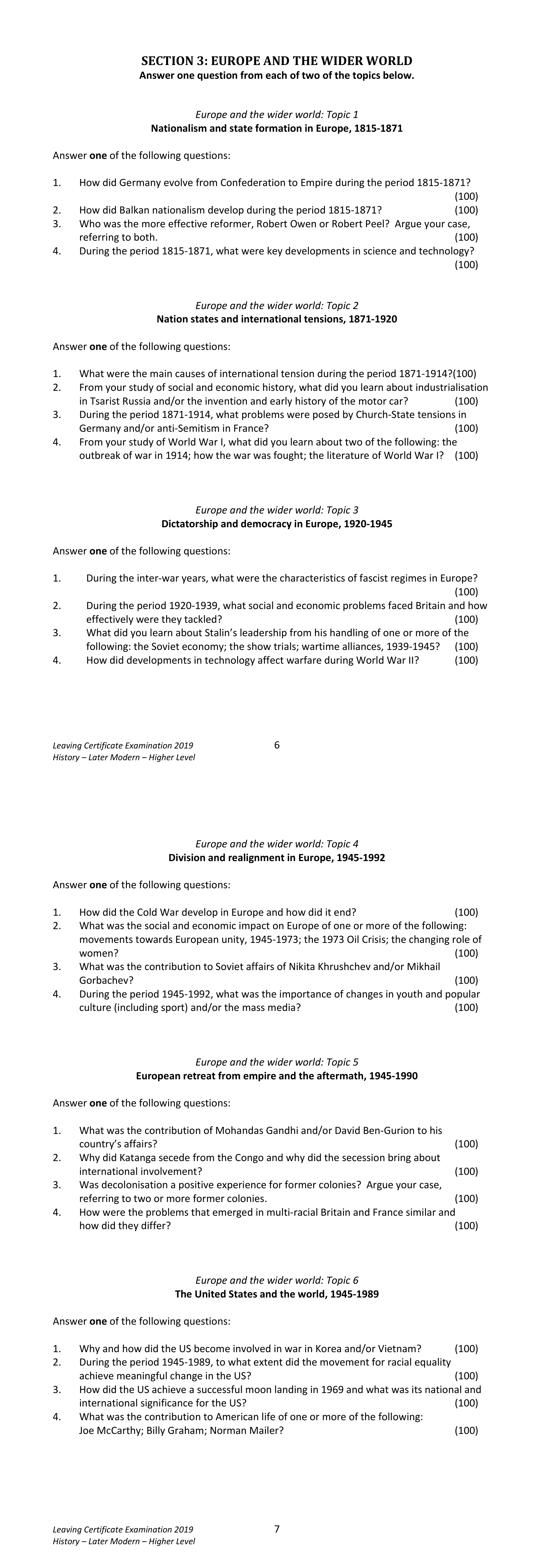 2019 Q25 question