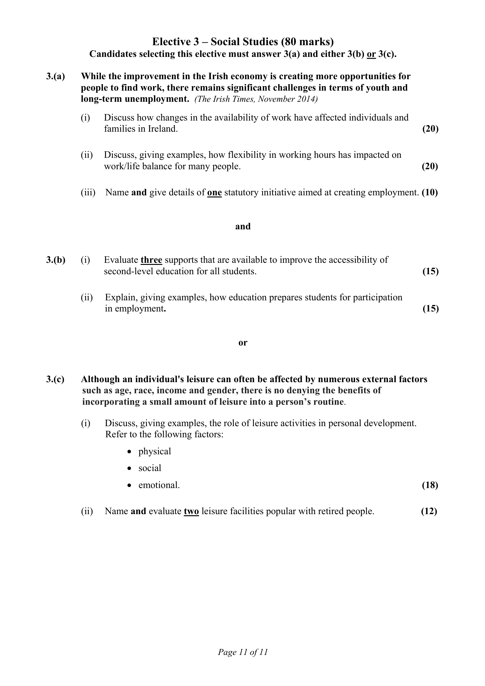 2015 Q3 question