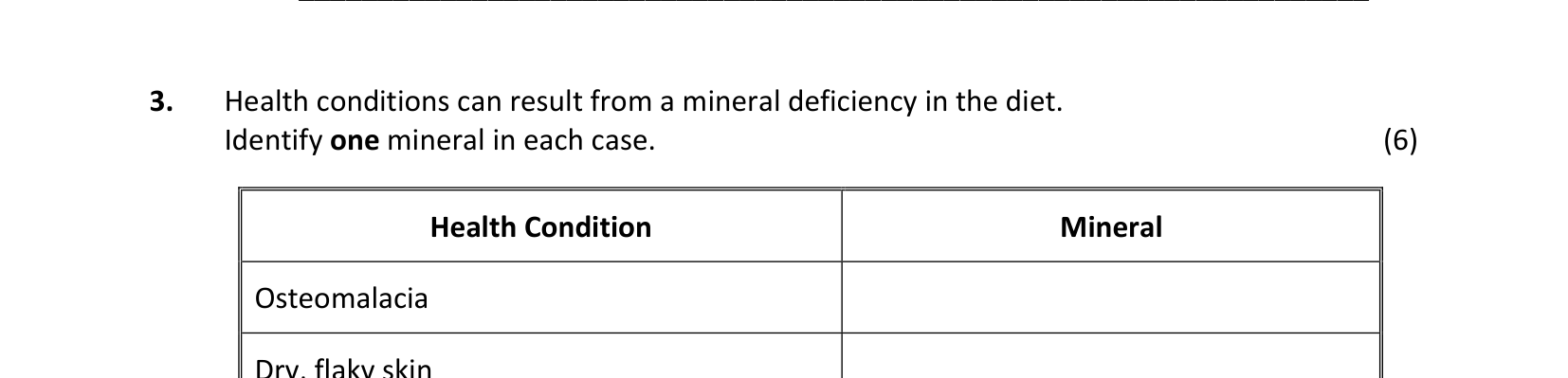 2019 Q3 question