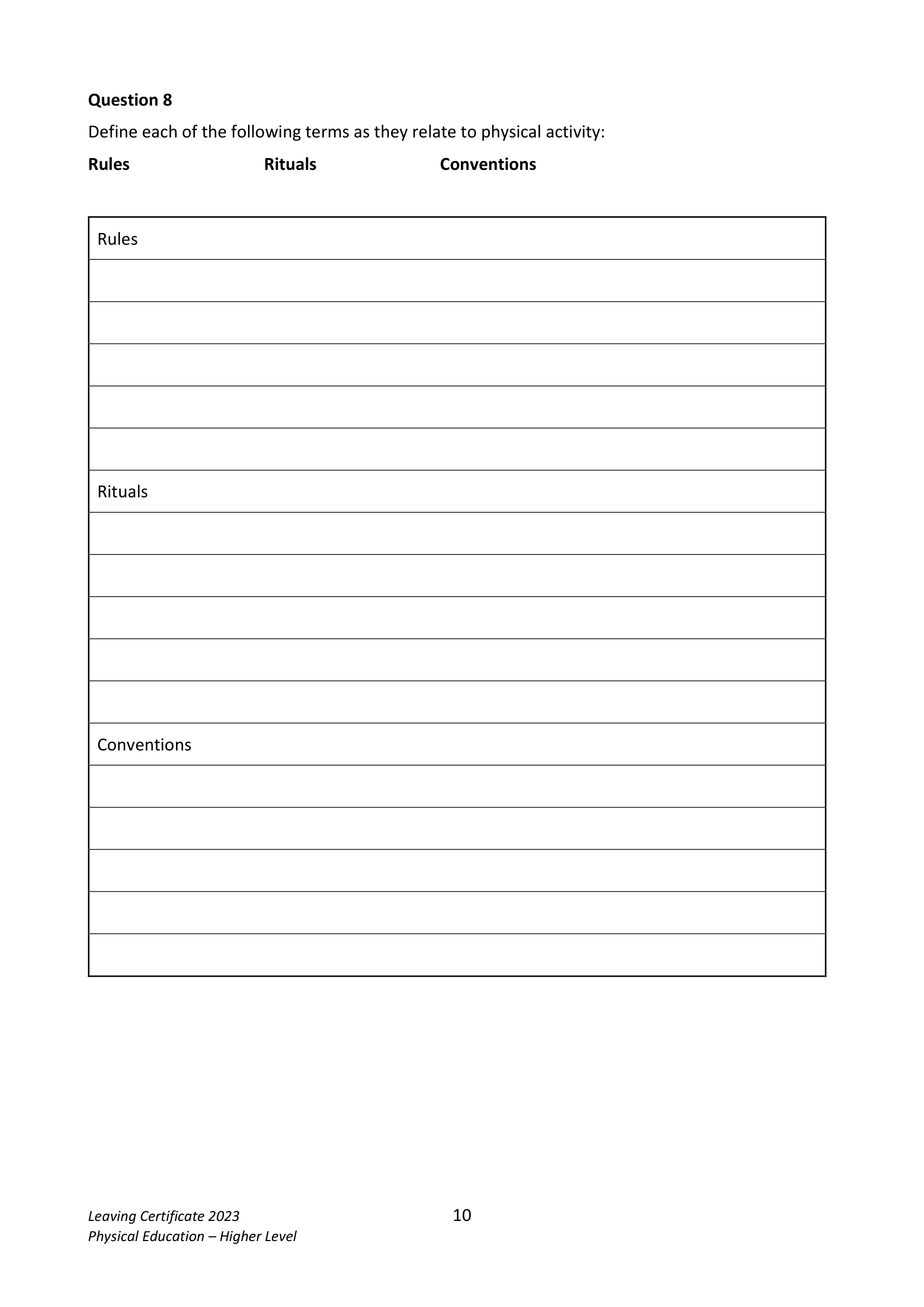 2023 Q8 question