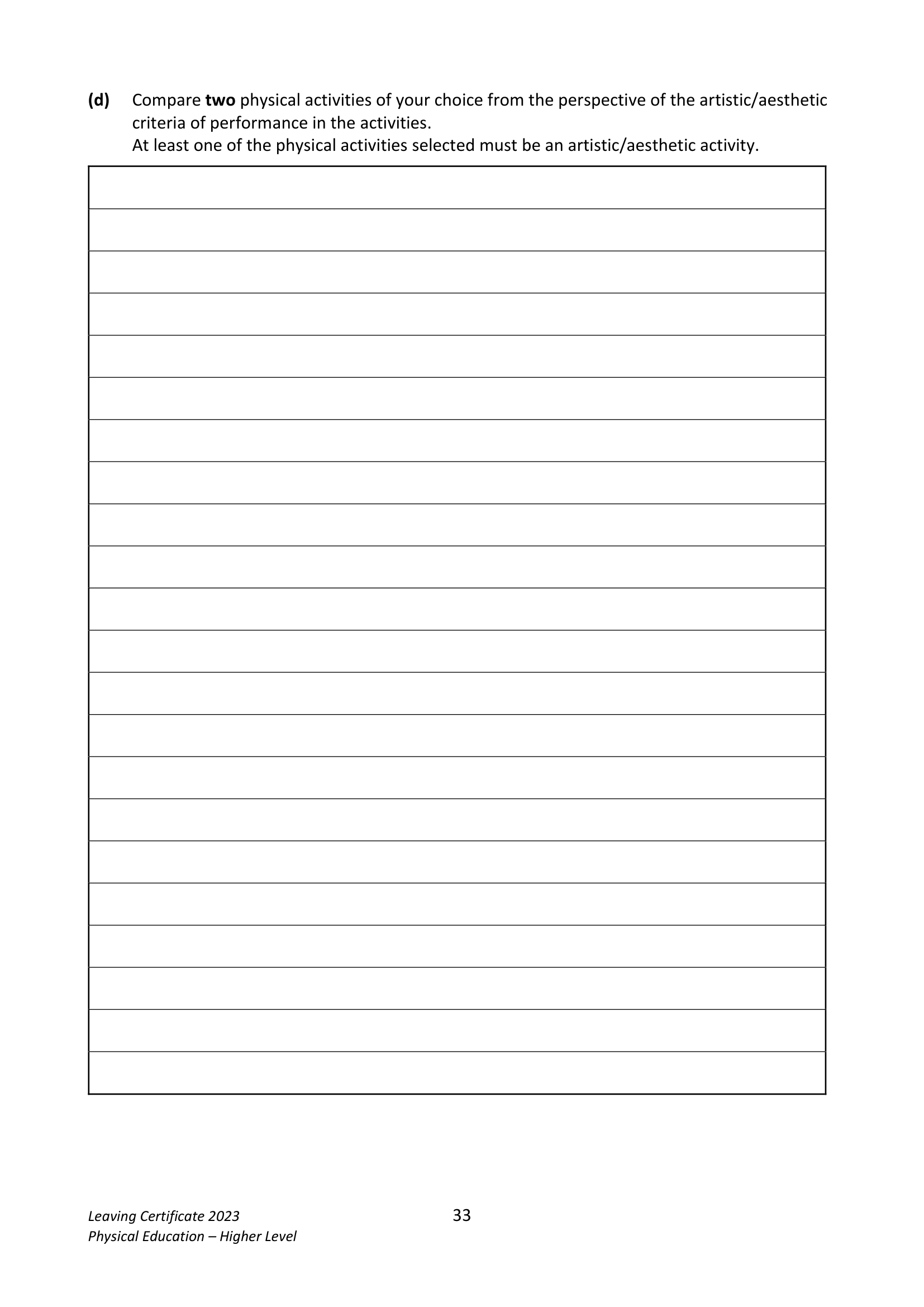 2023 Q16 question