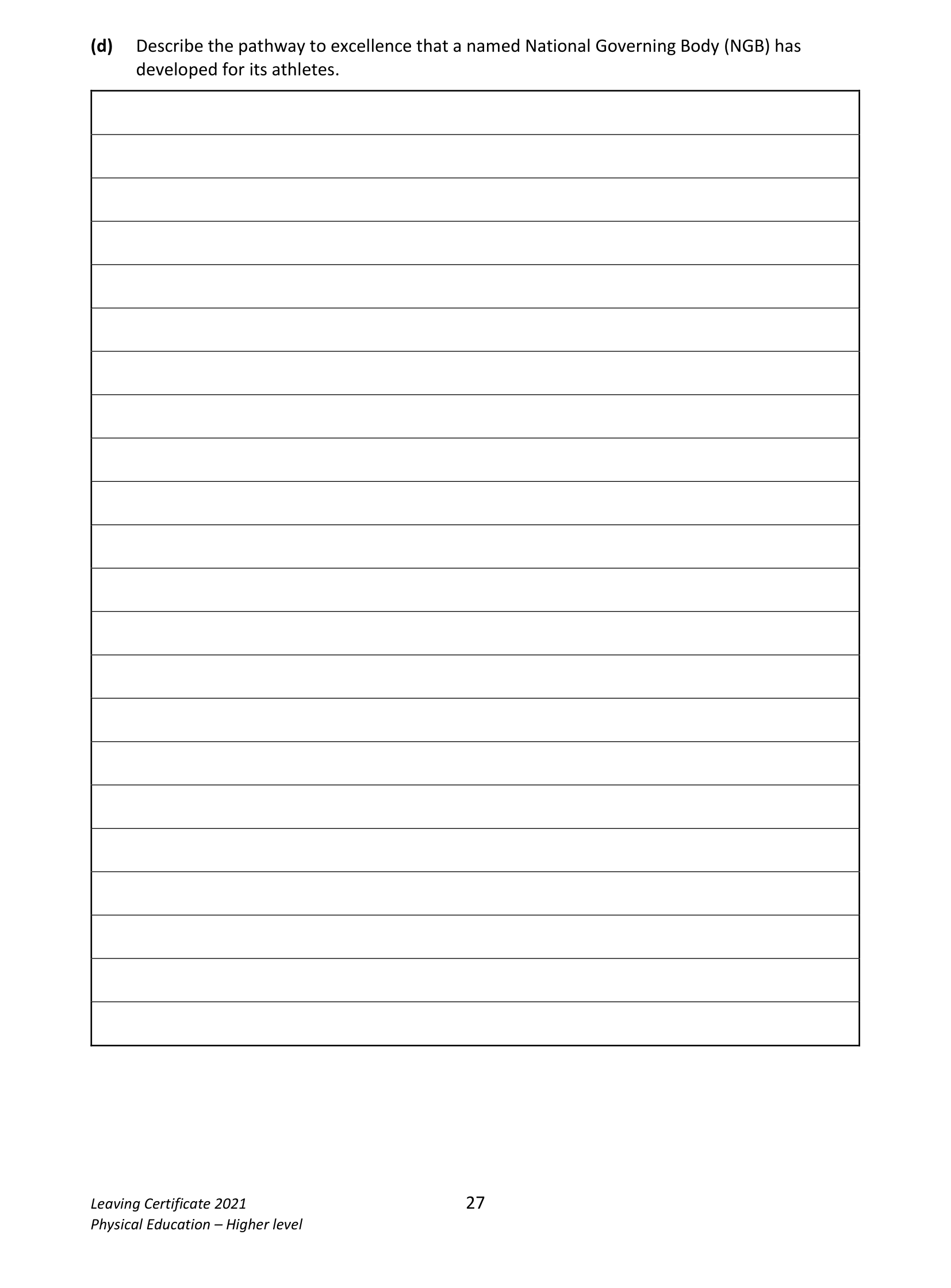 2021 Q16 question