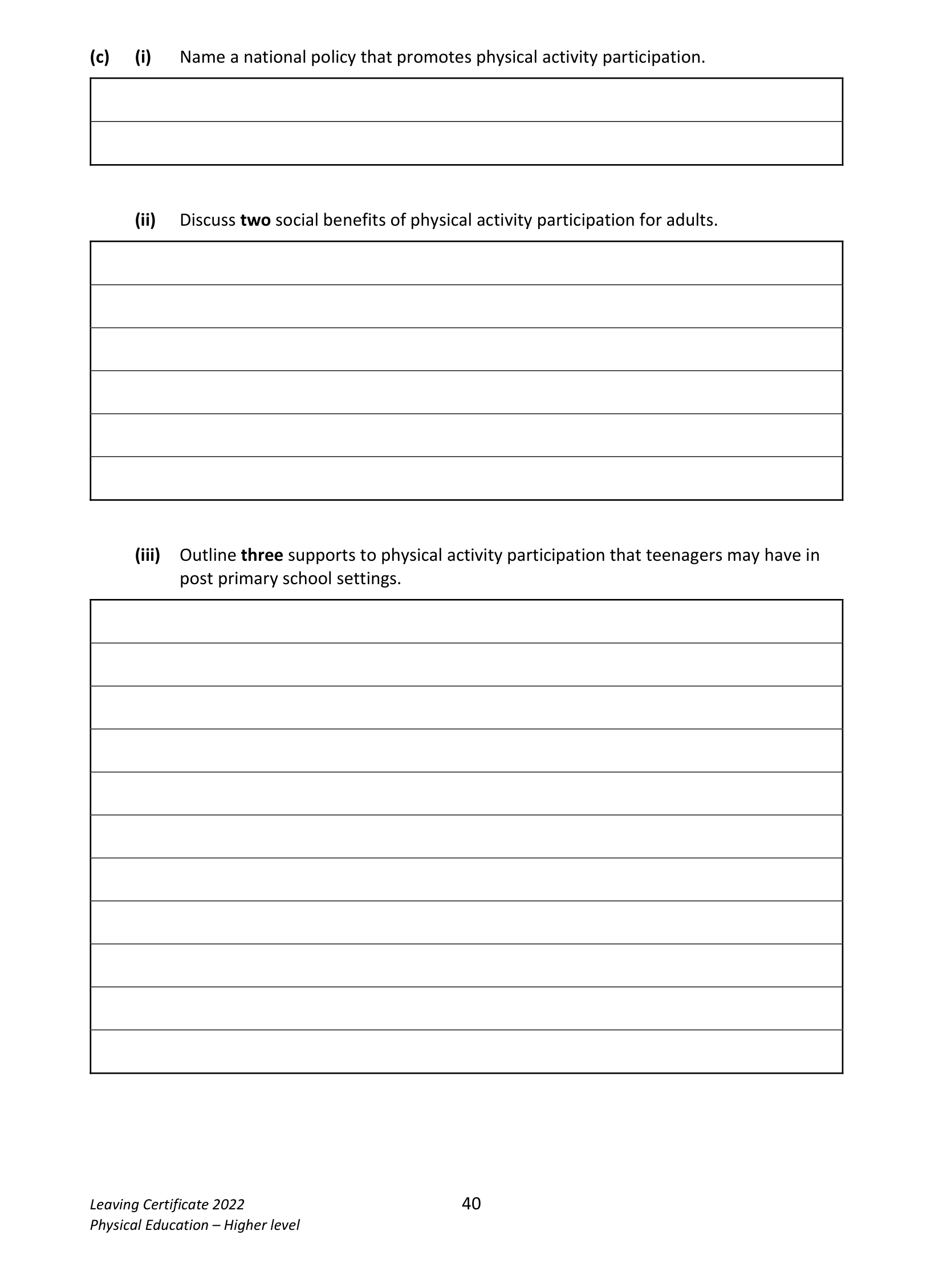 2022 Q18 question