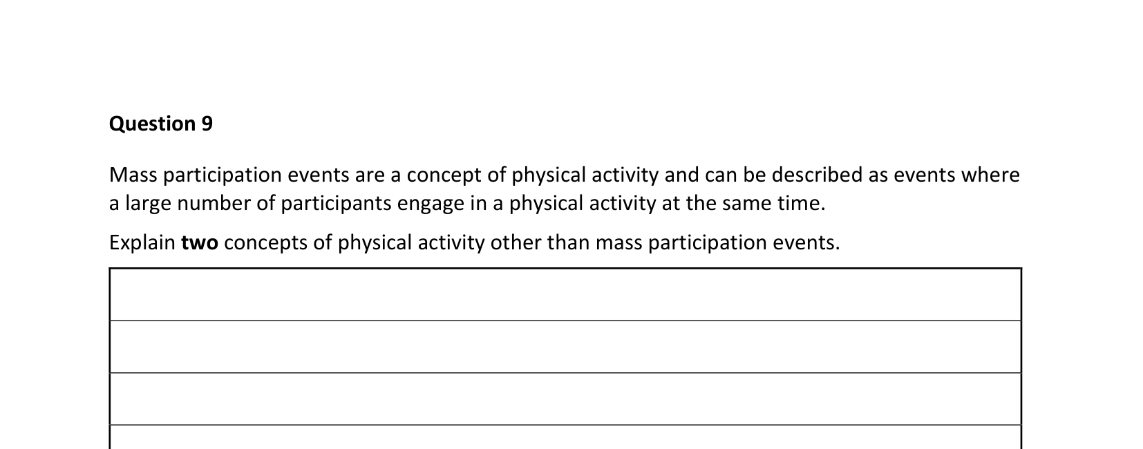 2022 Q9 question