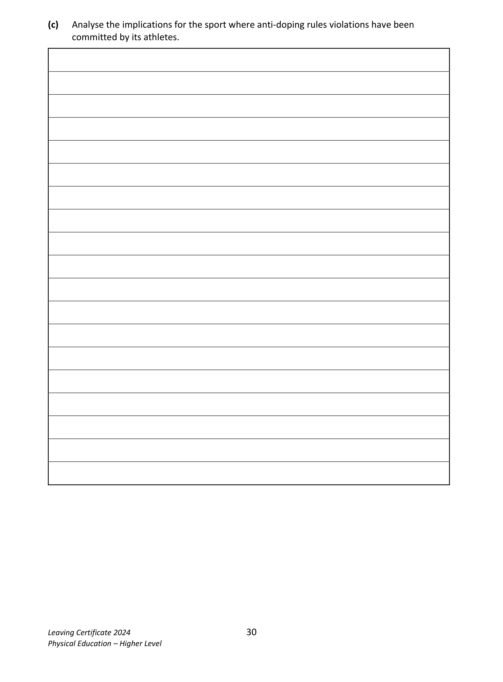 2024 Q16 question