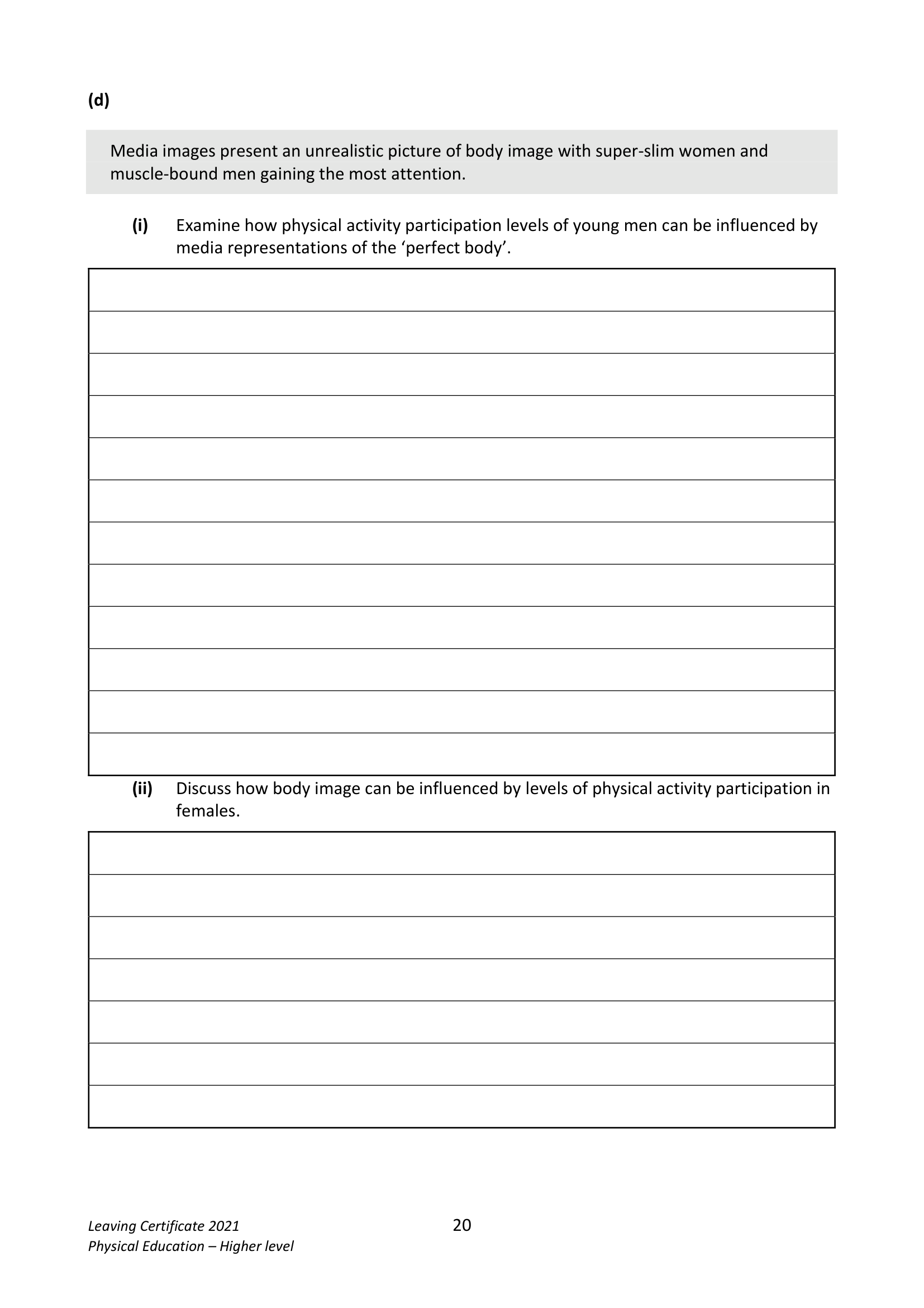 2021 Q14 question