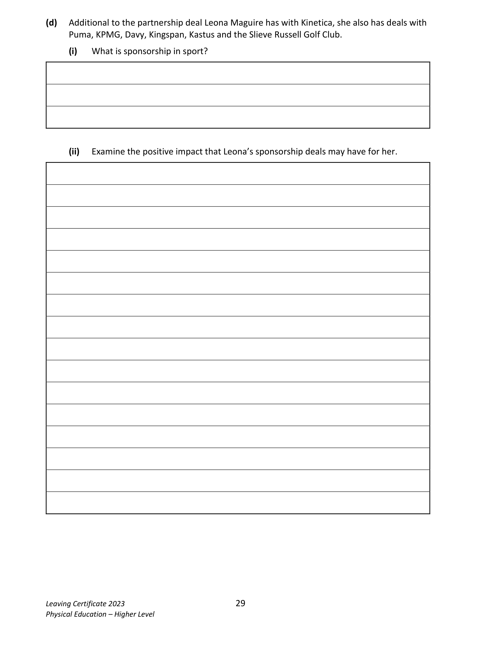 2023 Q15 question