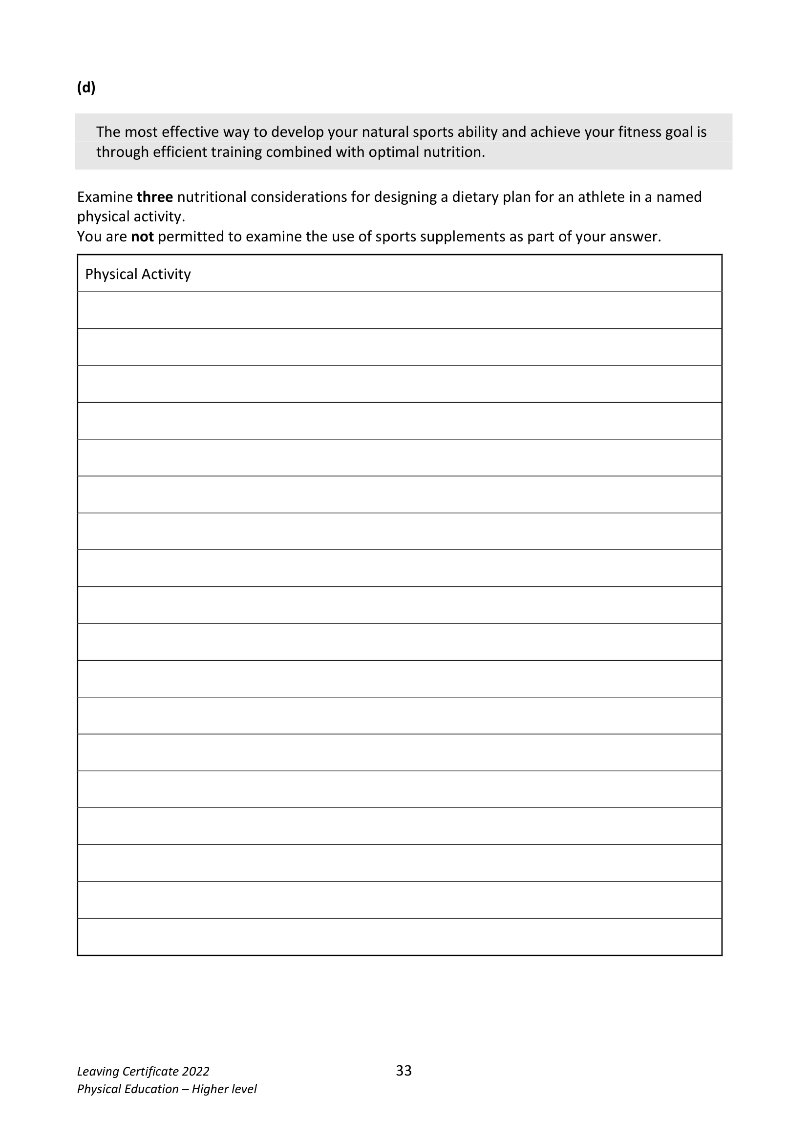 2022 Q16 question