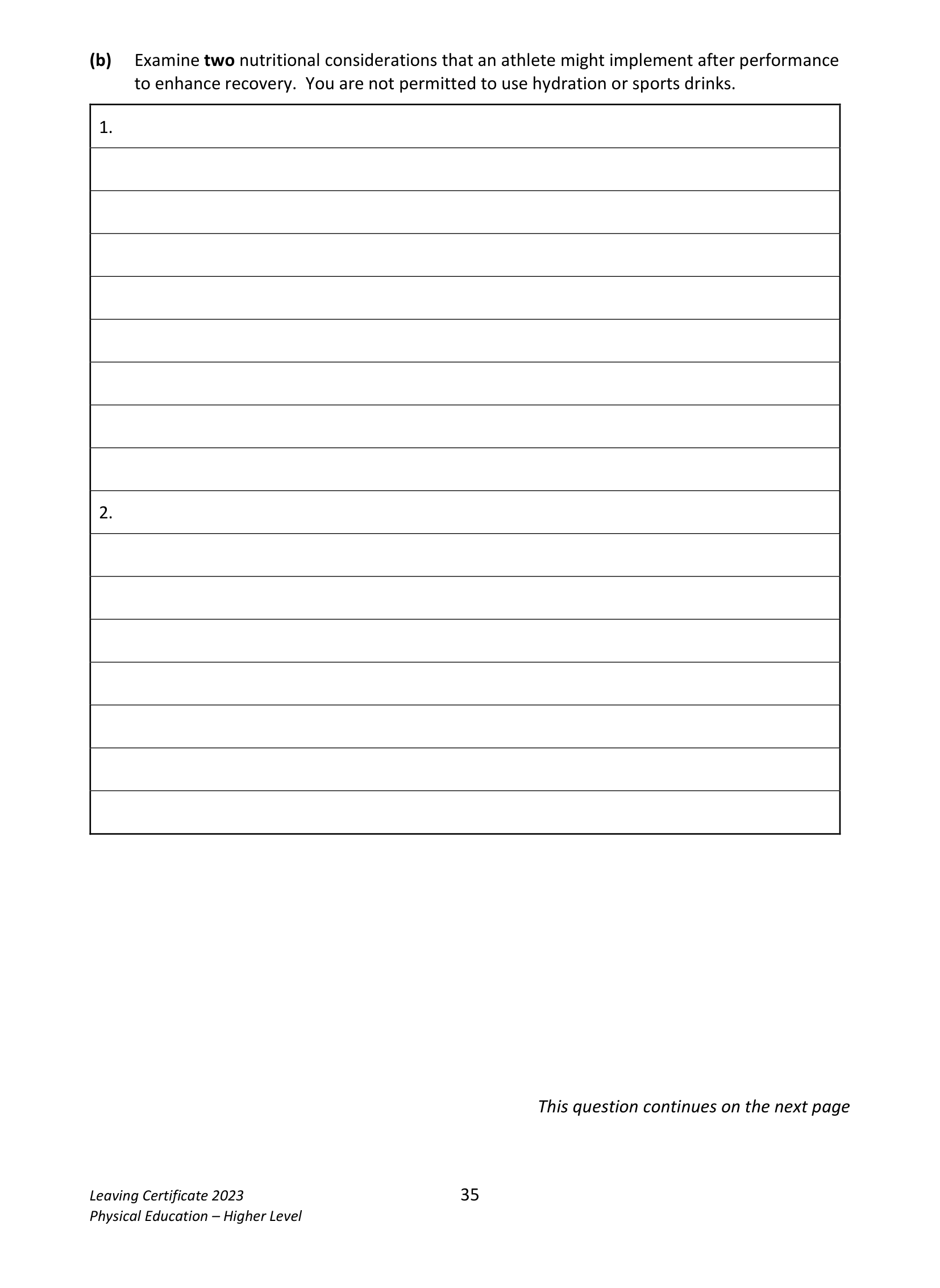 2023 Q17 question