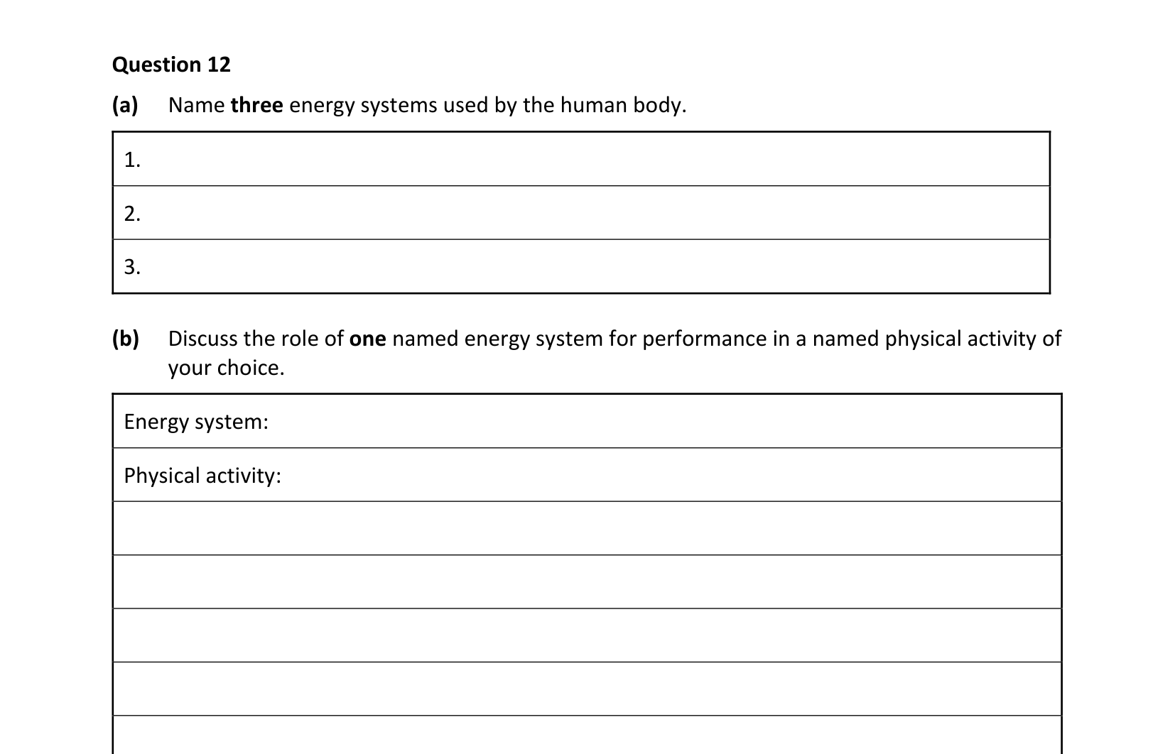 2024 Q12 question