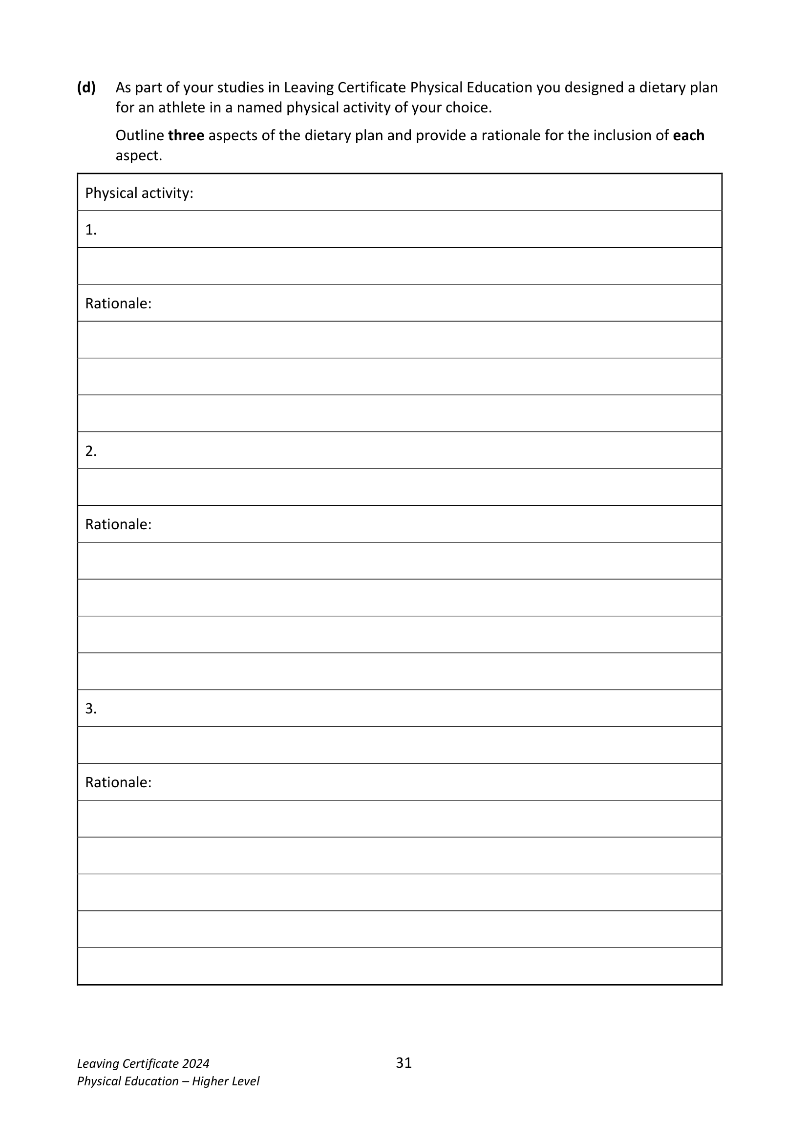 2024 Q16 question