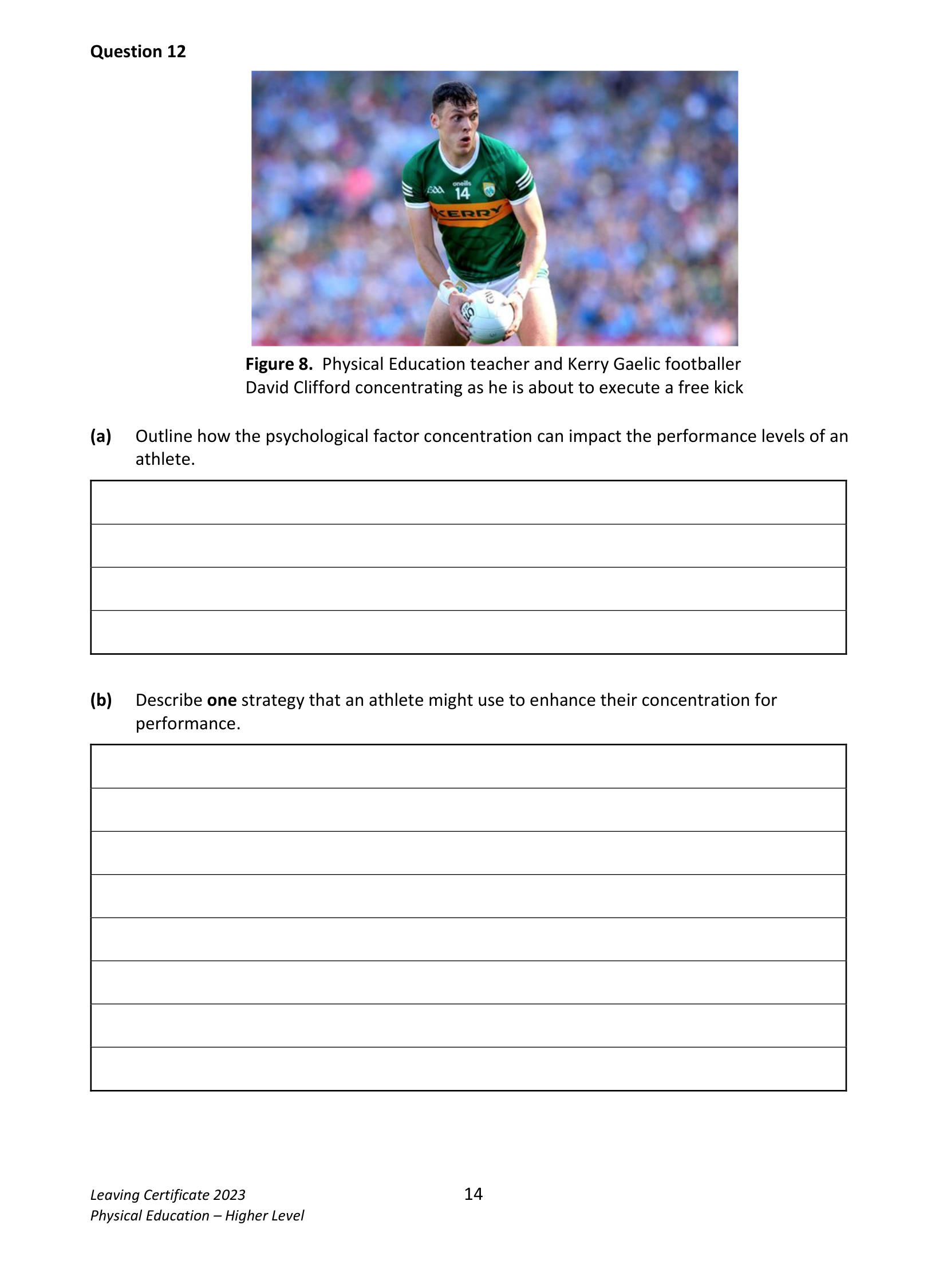 2023 Q12 question