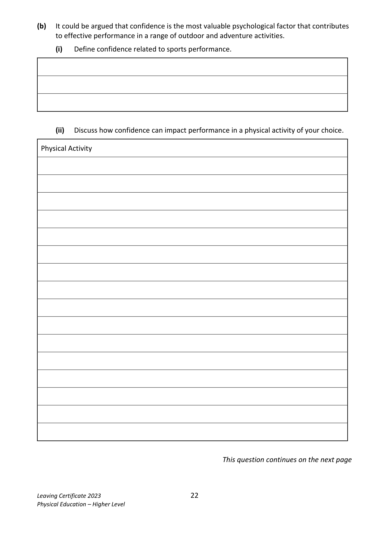 2023 Q14 question