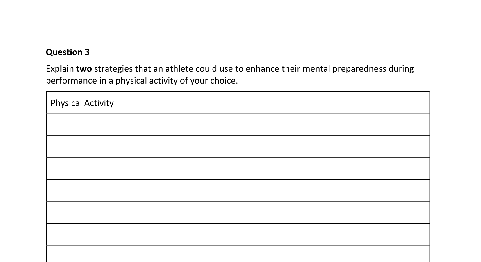 2022 Q3 question