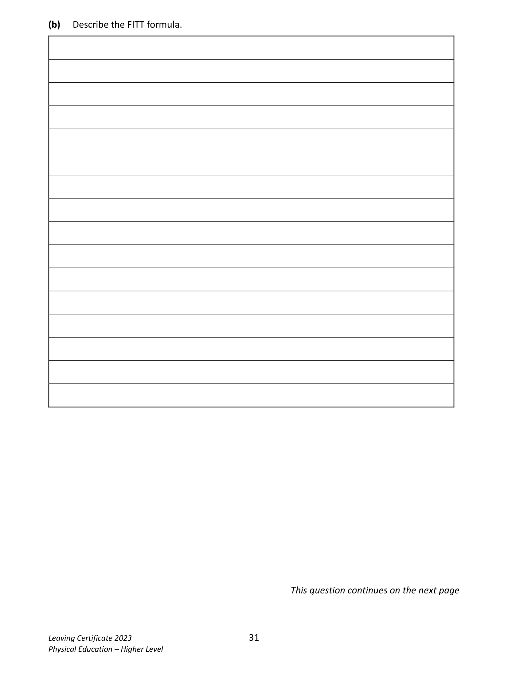 2023 Q16 question
