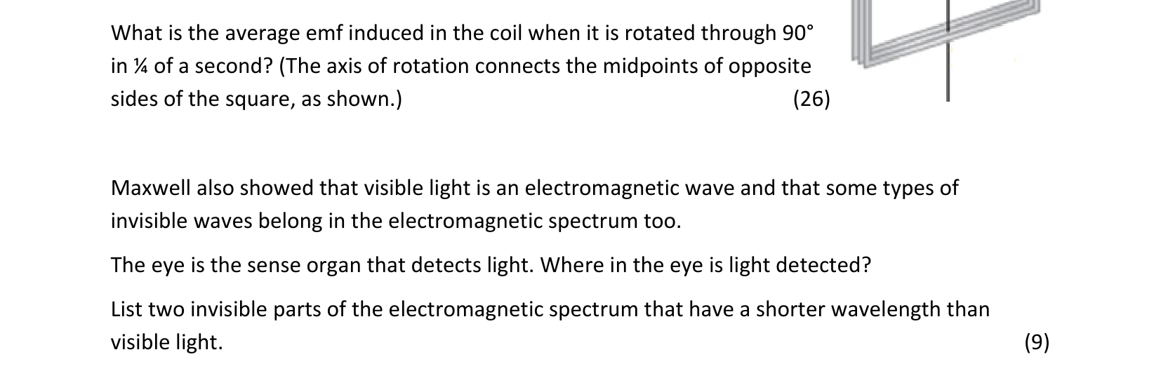 2018 Q9 question