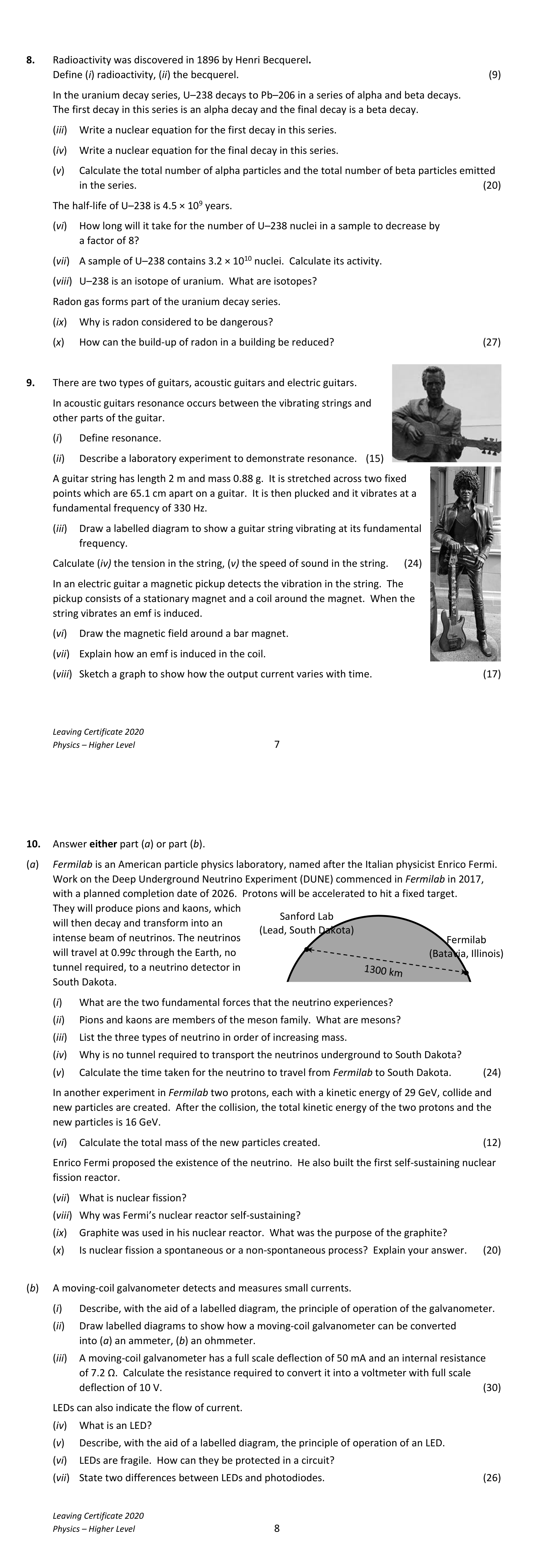 2020 Q9 question