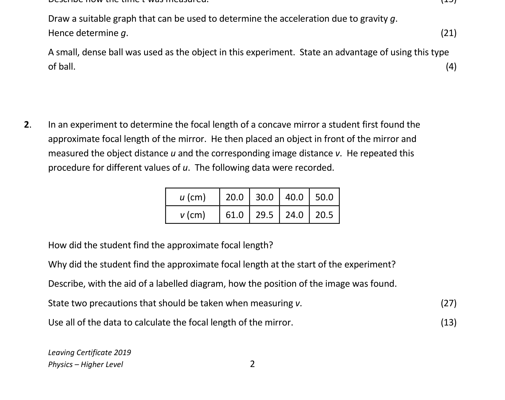 2019 Q2 question