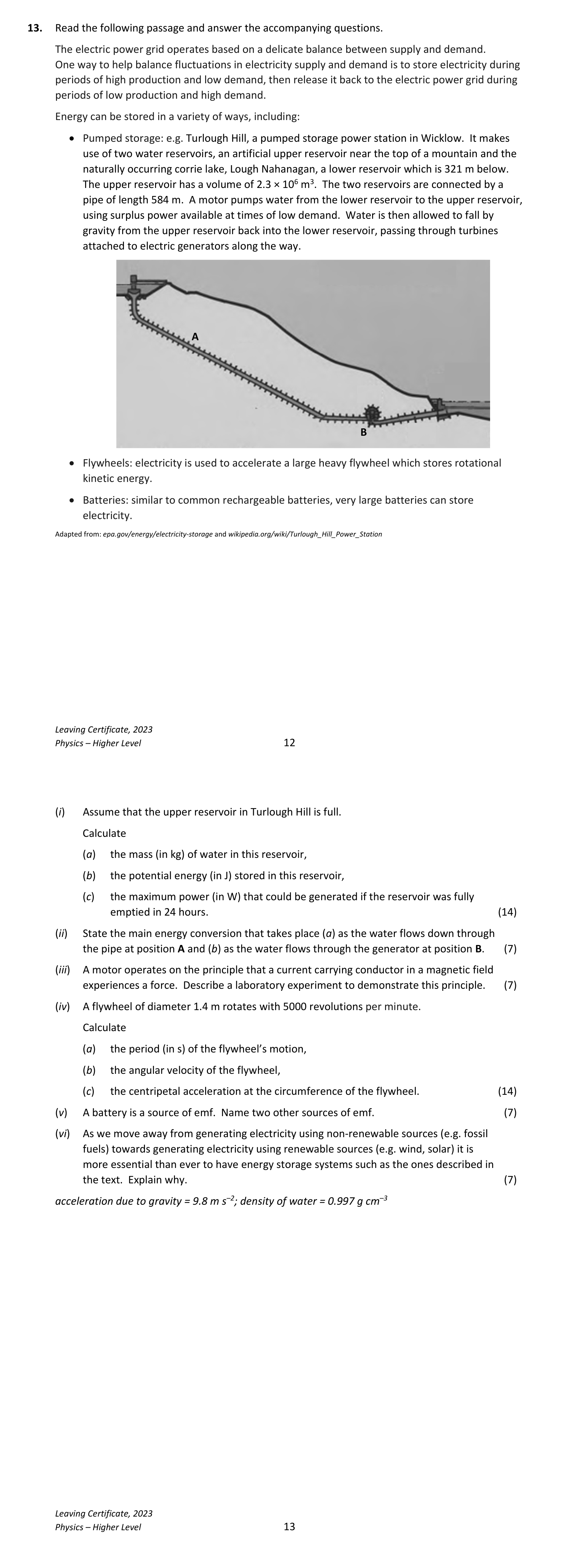 2023 Q13 question