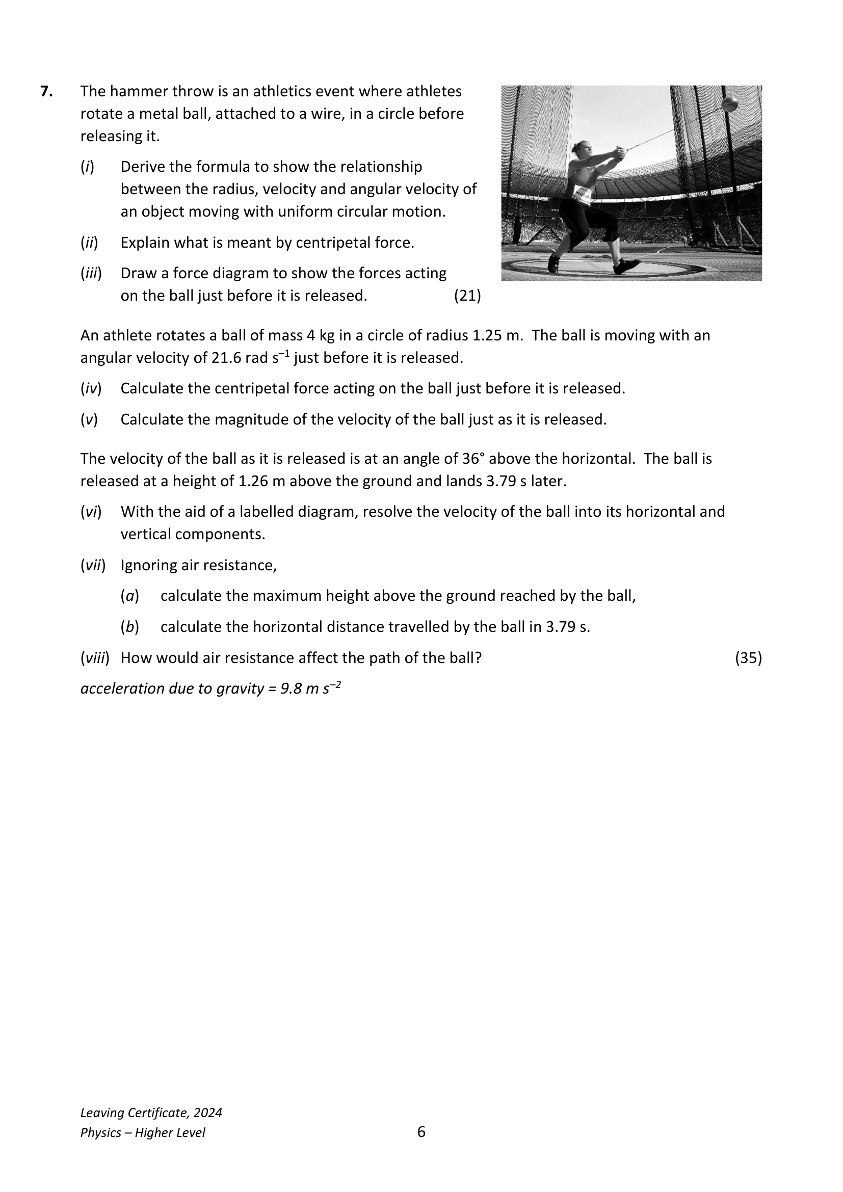 2024 Q7 question