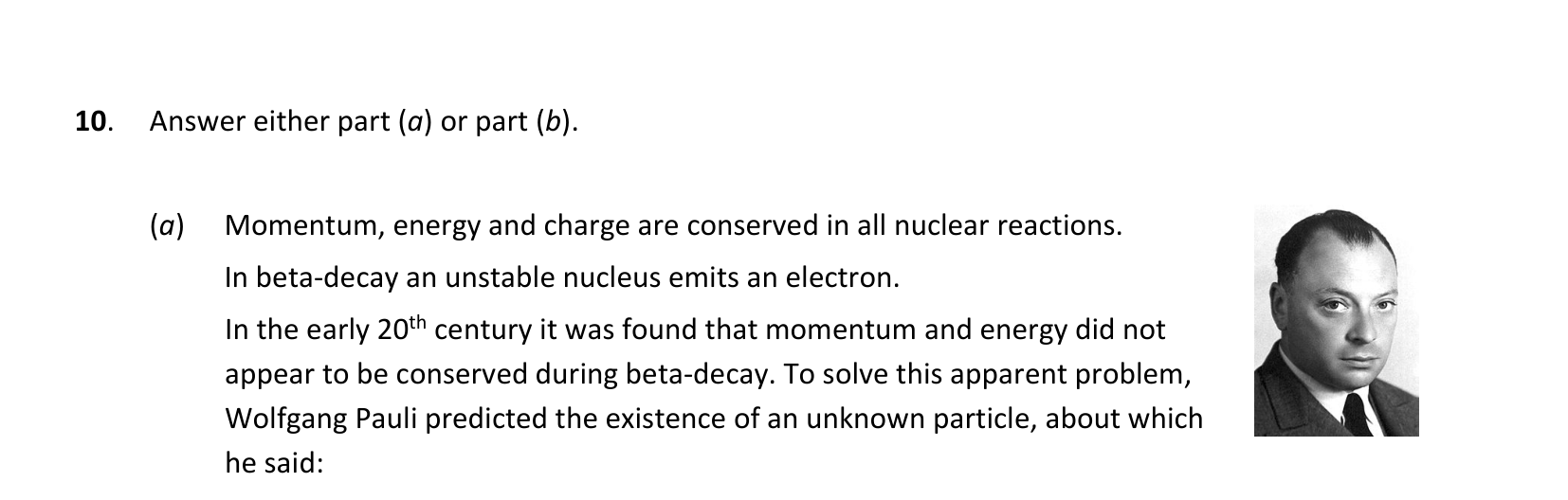 2018 Q10 question