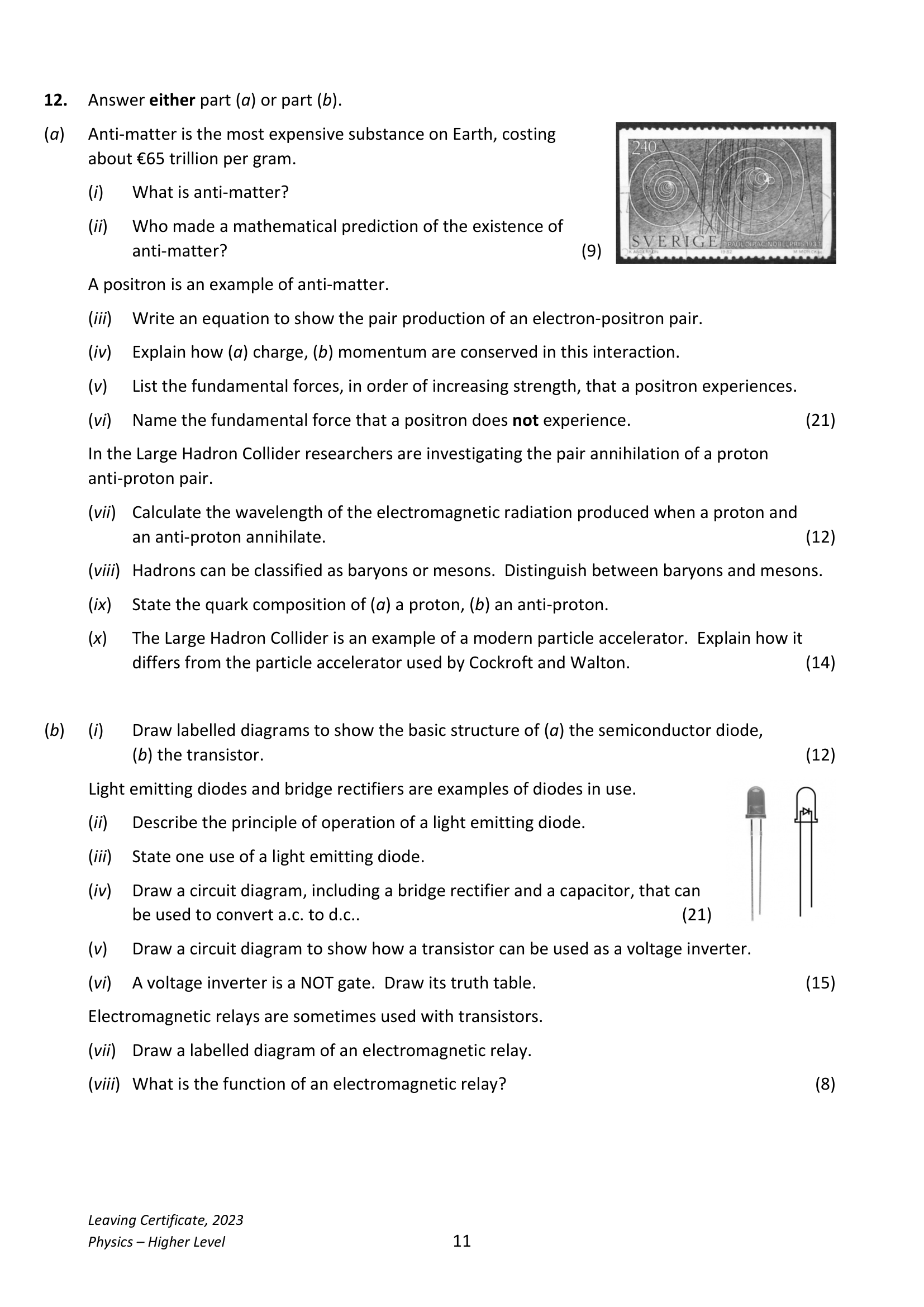 2023 Q12 question
