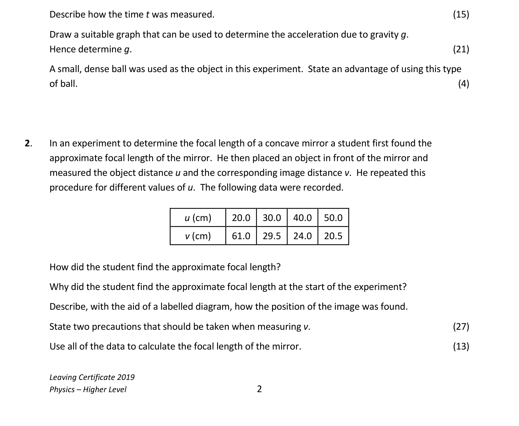 2019 Q2 question