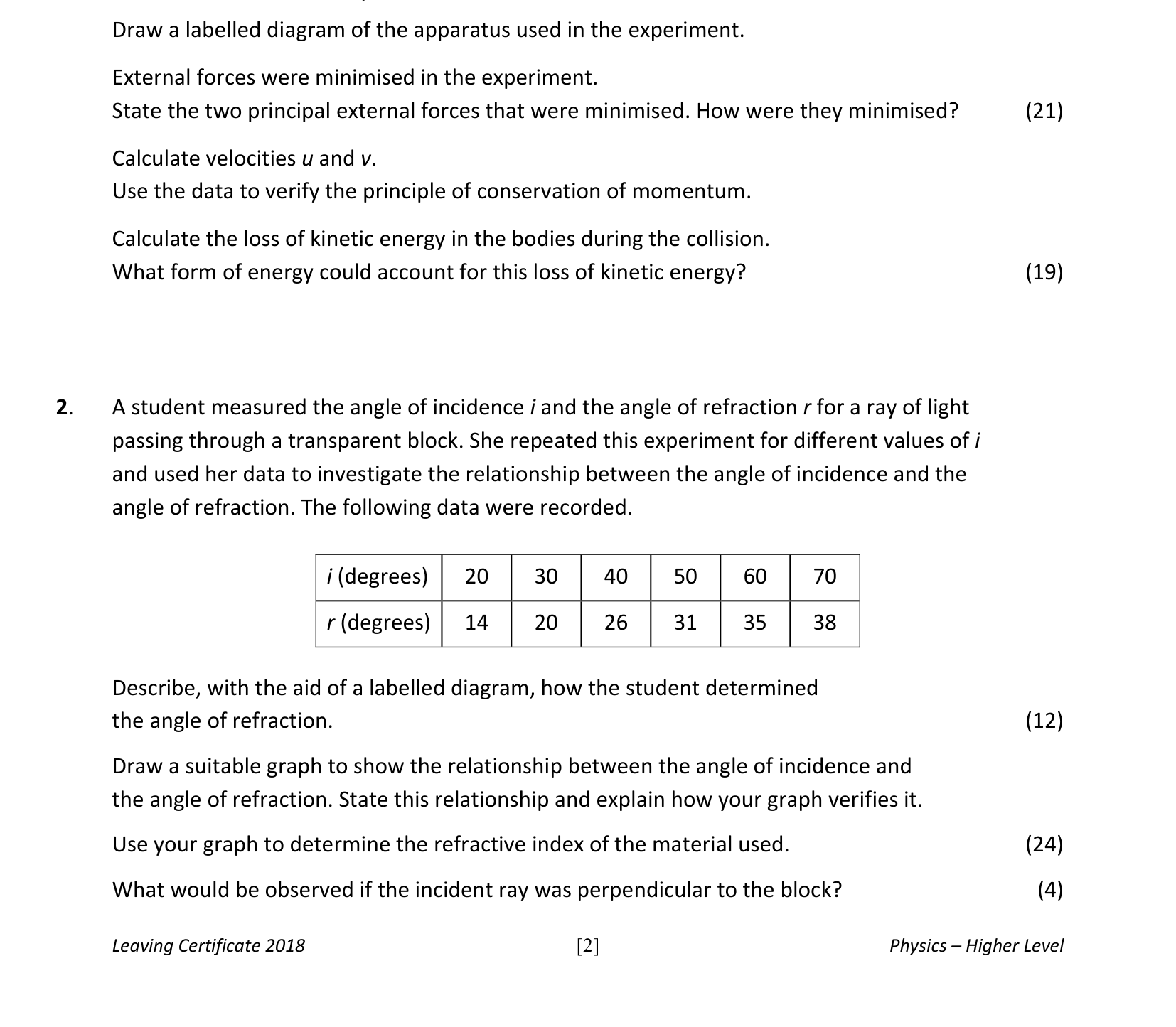 2018 Q2 question