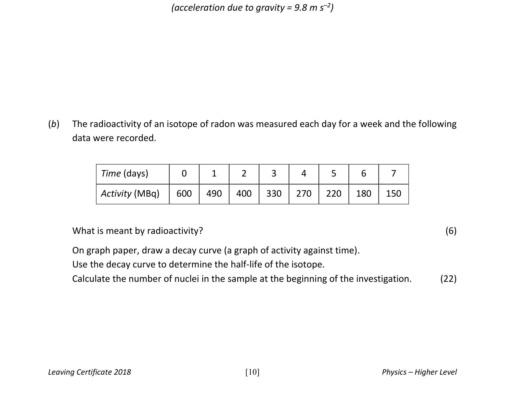 2018 Q12 question