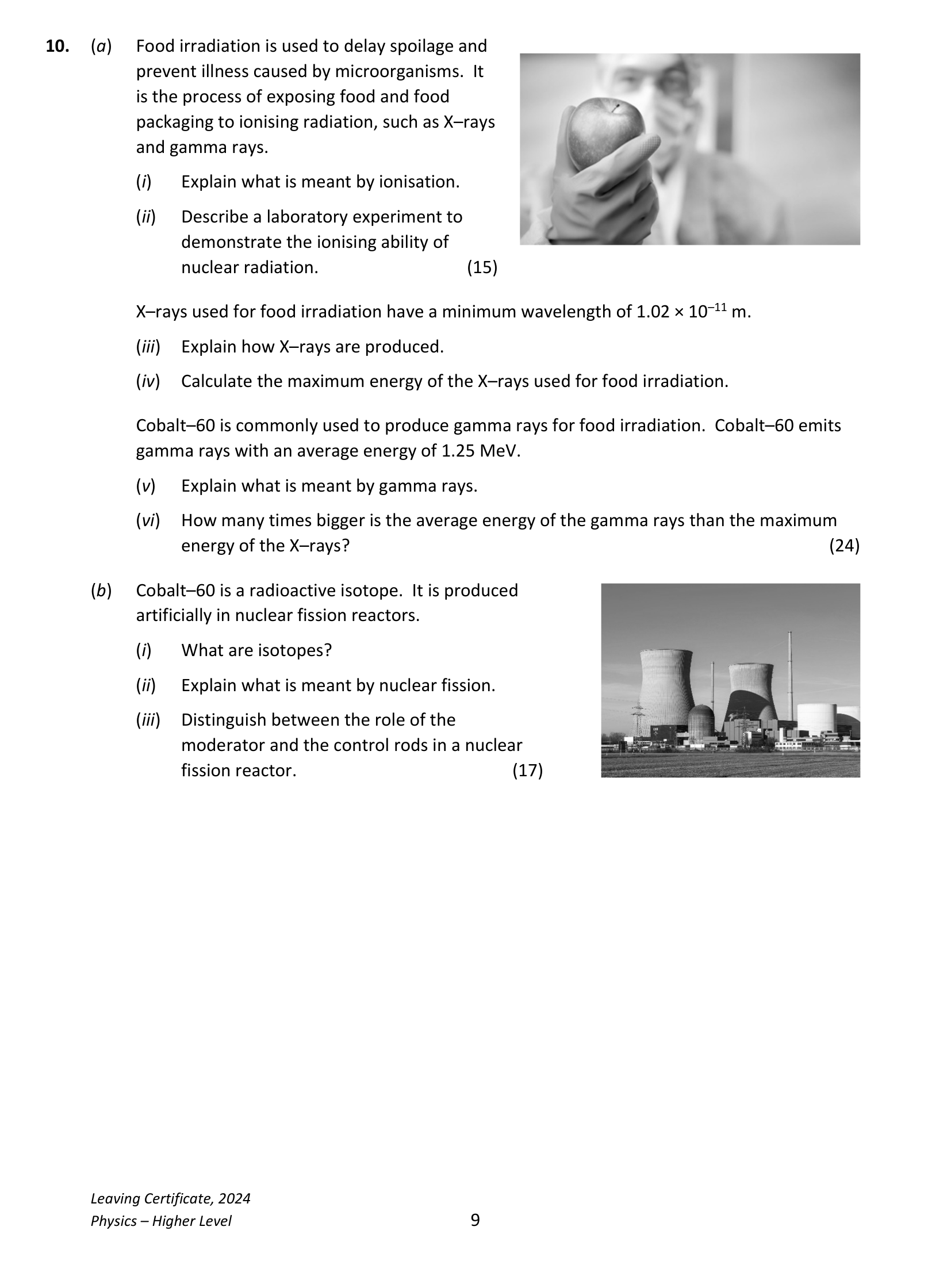 2024 Q10 question