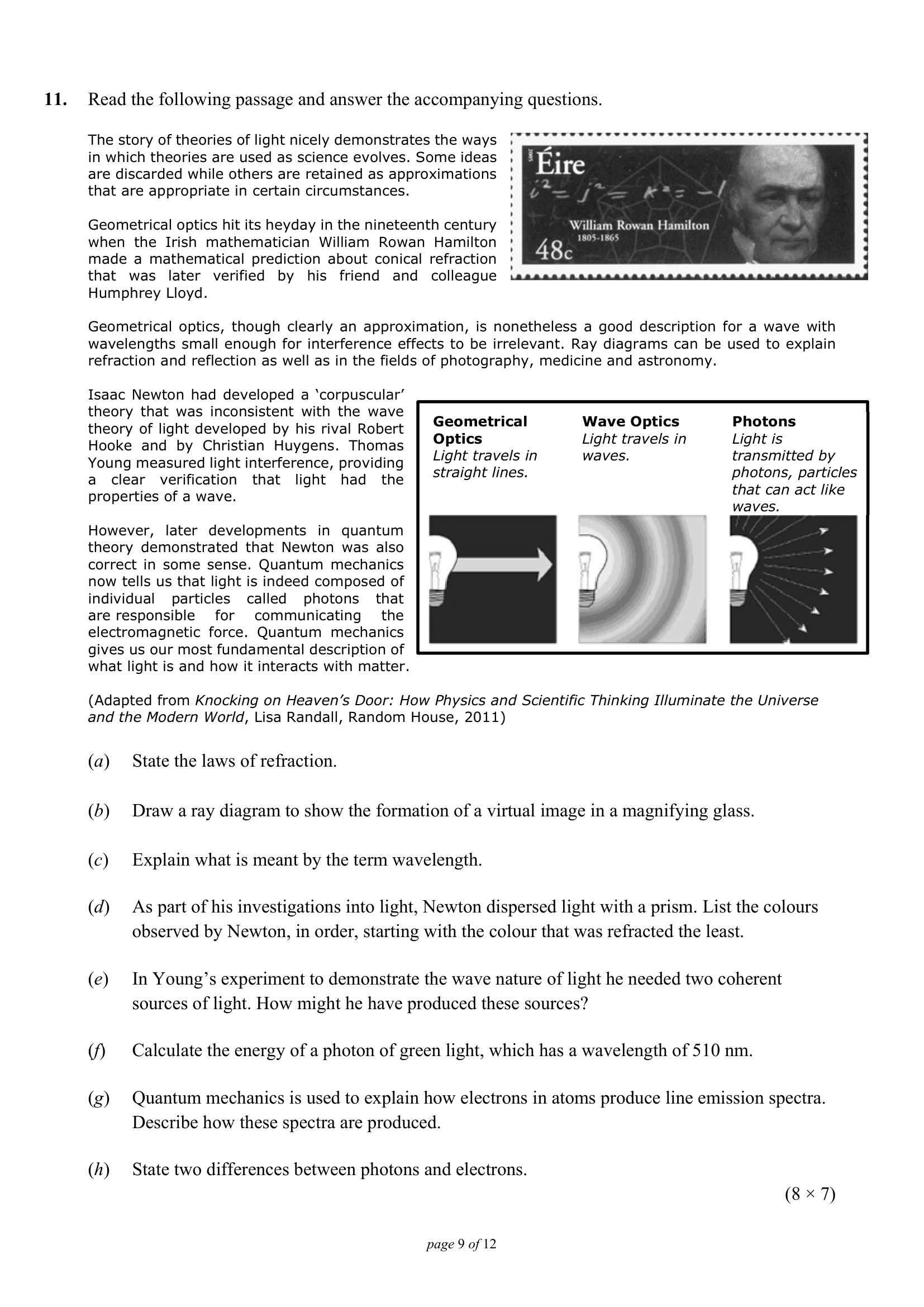 2016 Q11 question