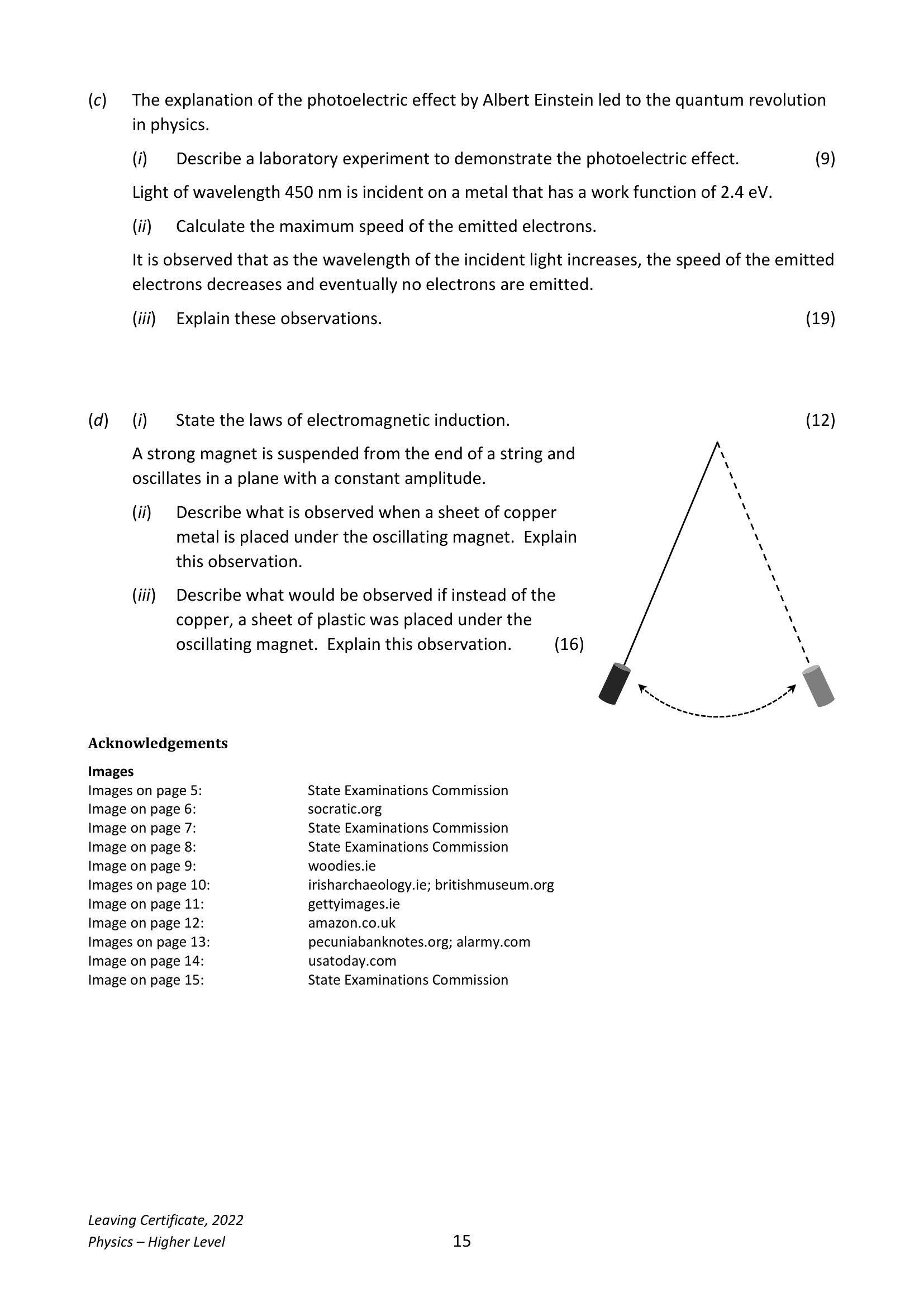 2022 Q15 question