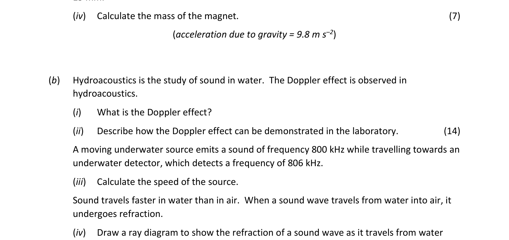 2021 Q14 question