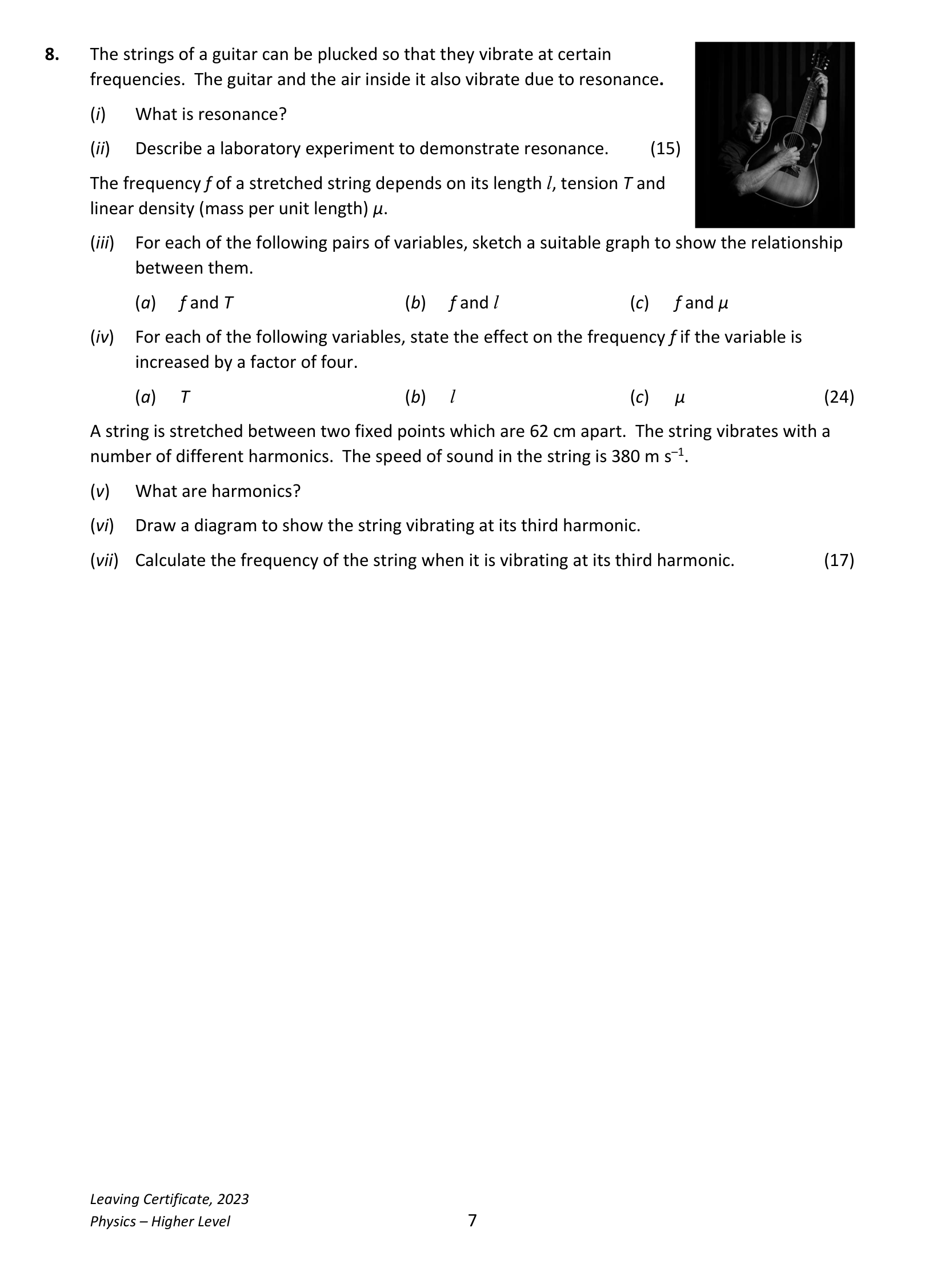 2023 Q8 question