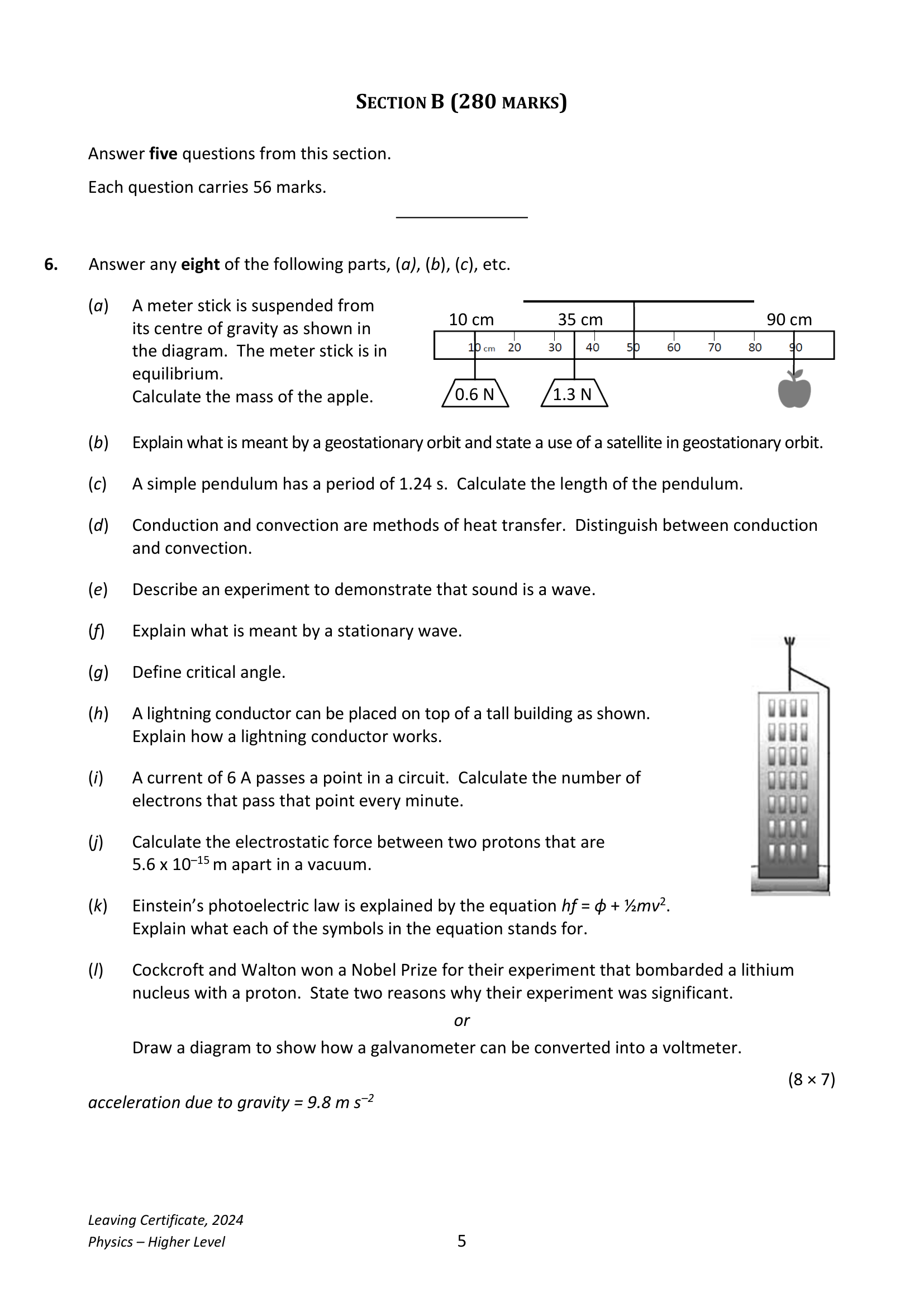 2024 Q6 question