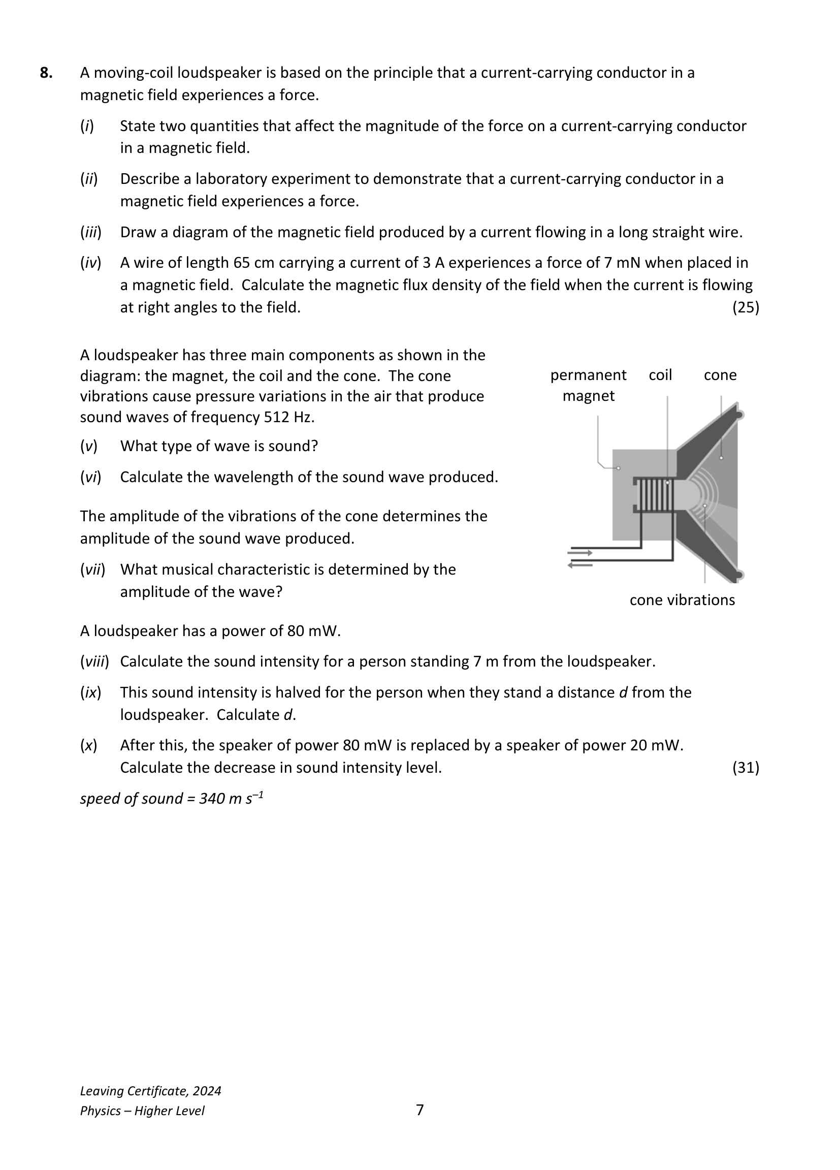 2024 Q8 question