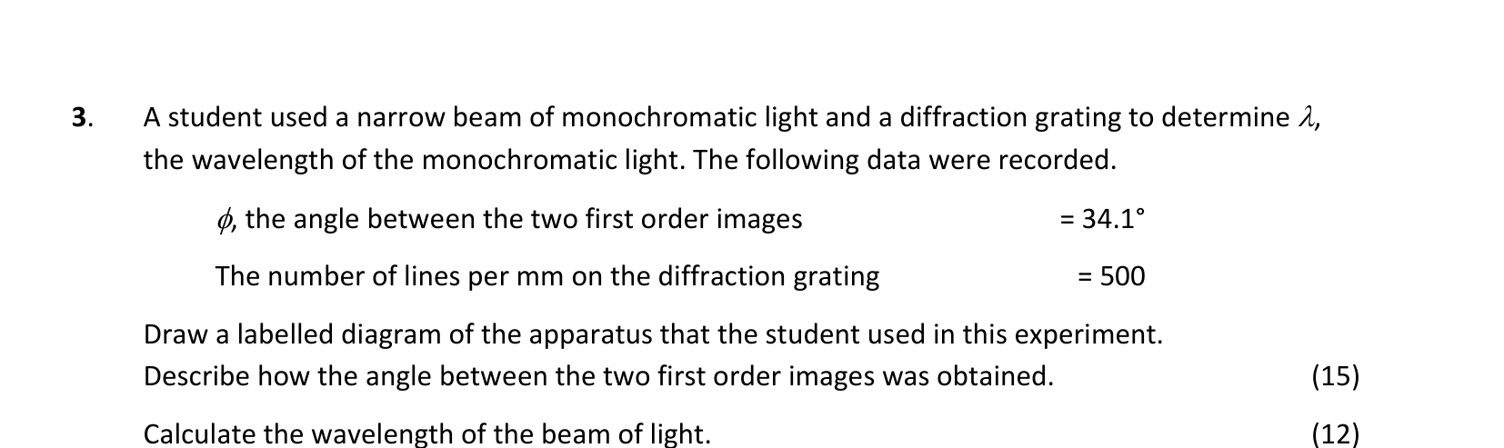 2018 Q3 question