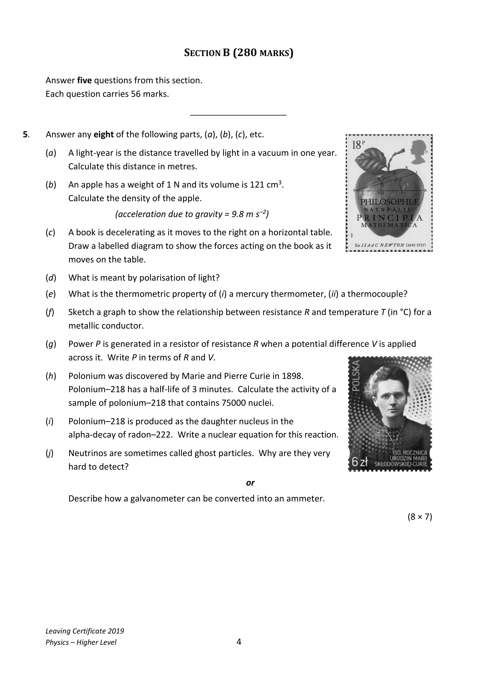 2019 Q5 question